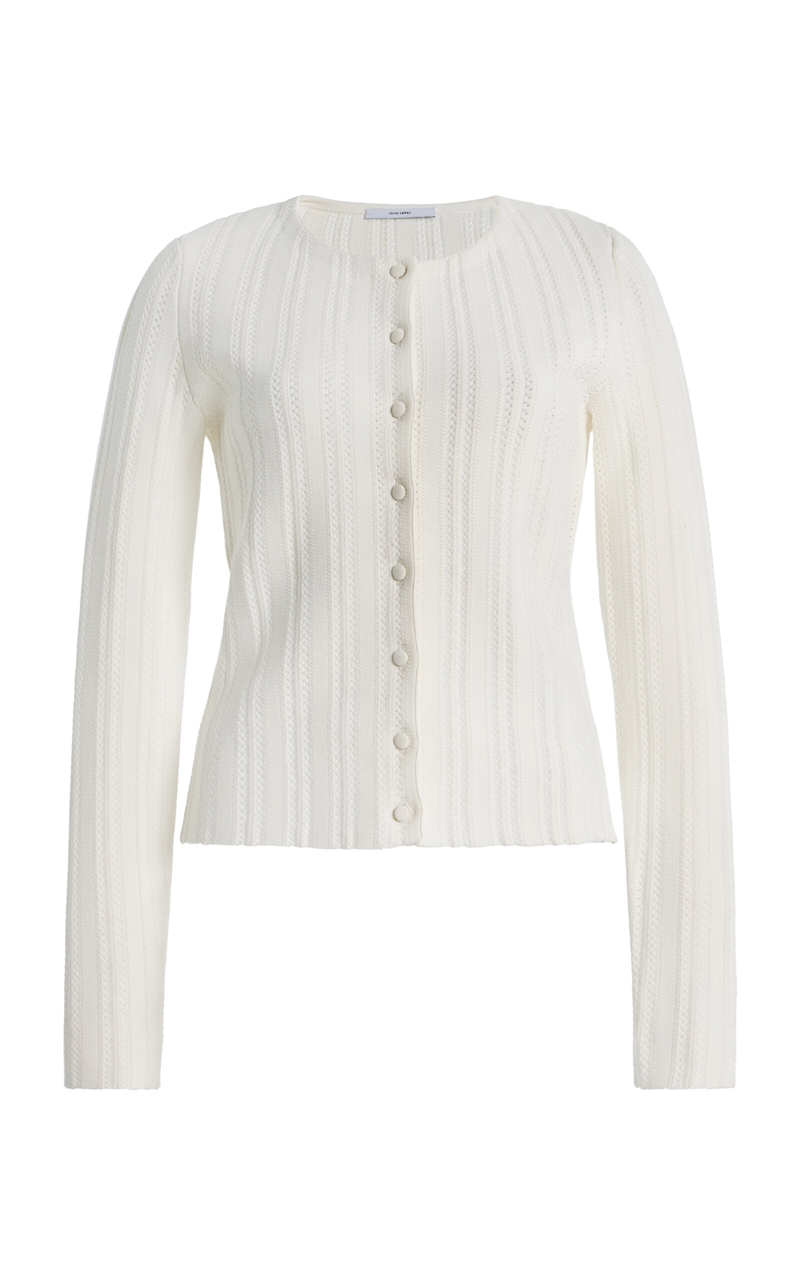 Adam Lippes Faye Jacquard Cardigan - Moda Operandi