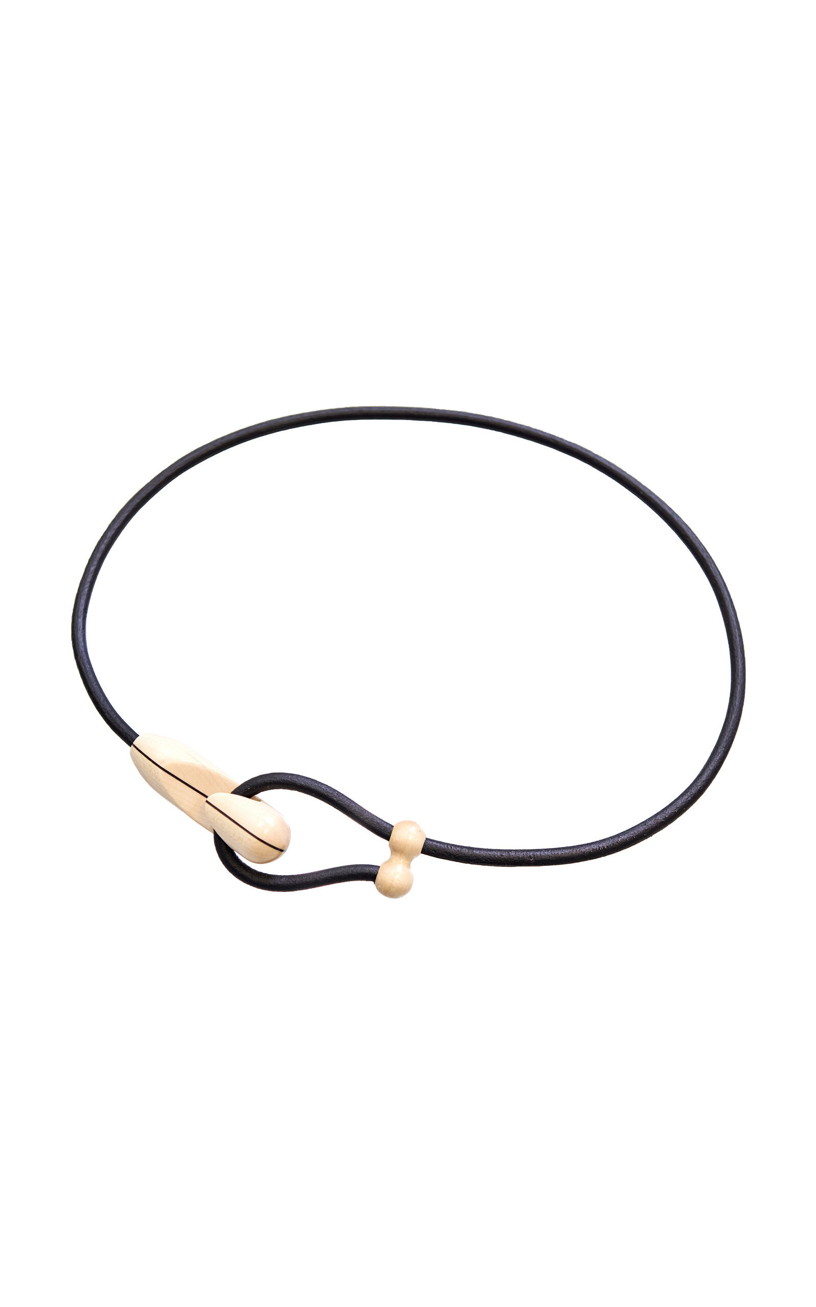 Emanuele Pantanella Design Black Gancio Belt In Black