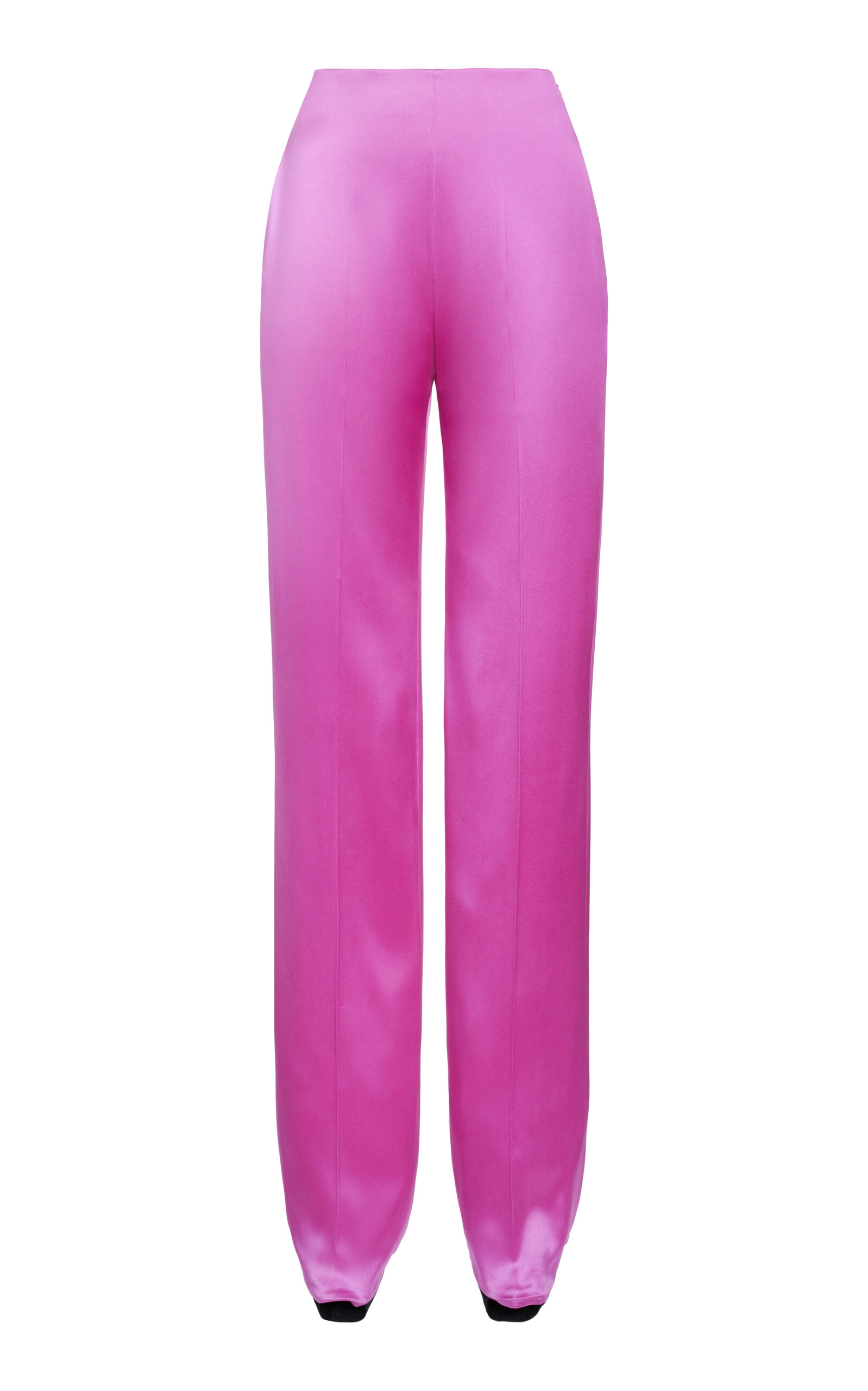 Valentino Garavani Tailored Elegant Silk-Blend Tapered Pants