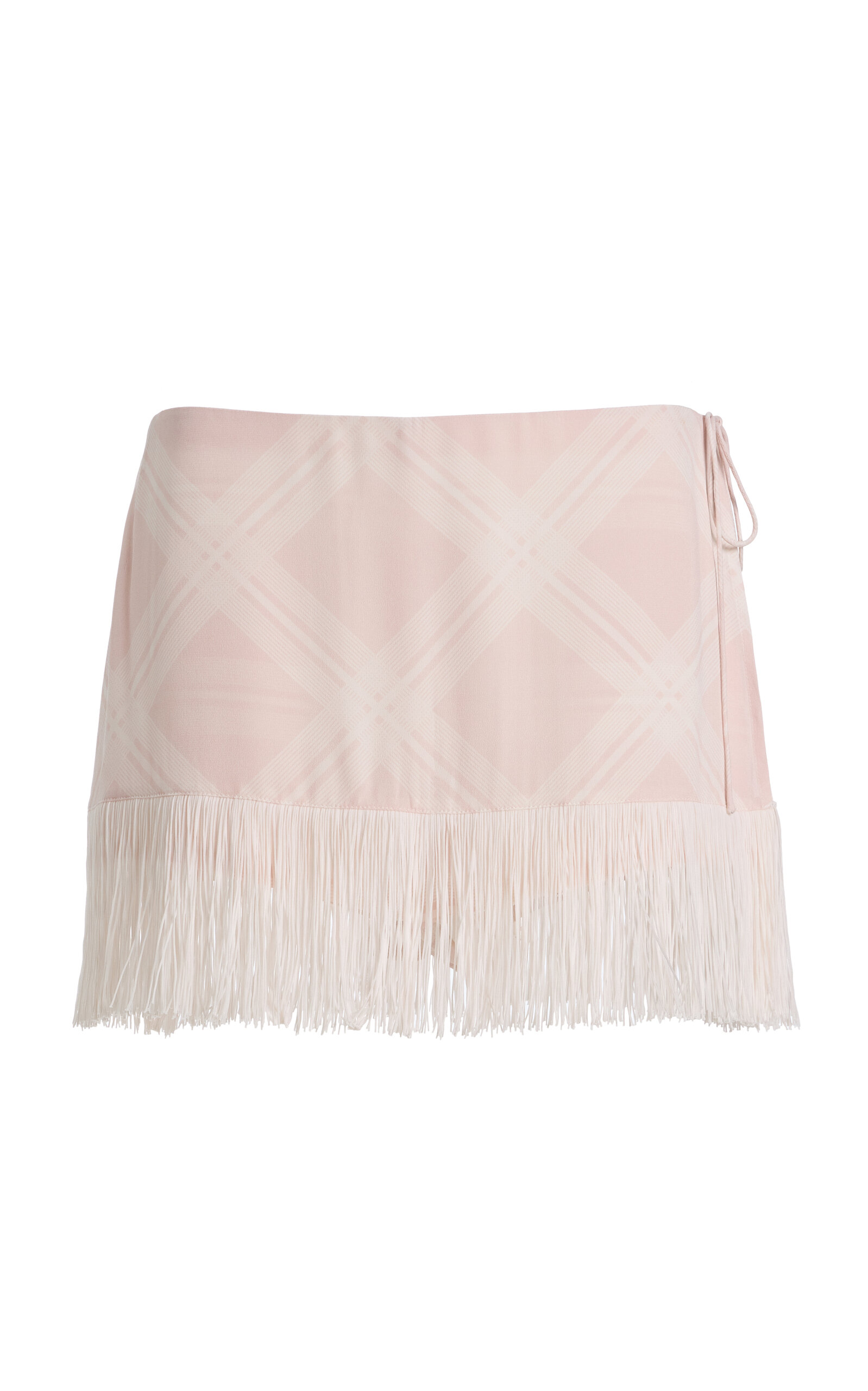 Posse Exclusive La Isla Lola Plaid Crepe Shorts | Thumbnail 9