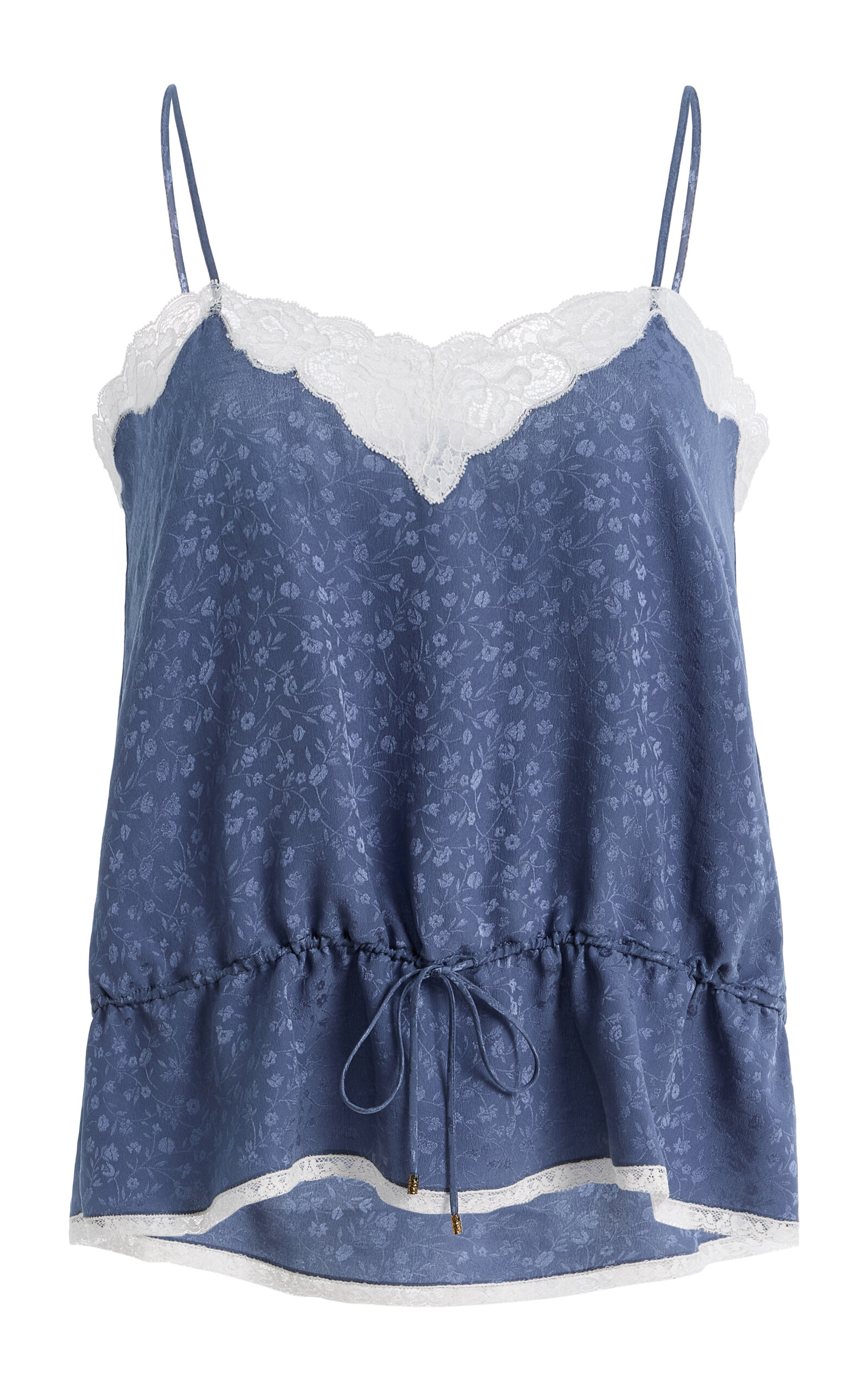 Chloé Lace-Trimmed Silk Cami - Women's Clothing