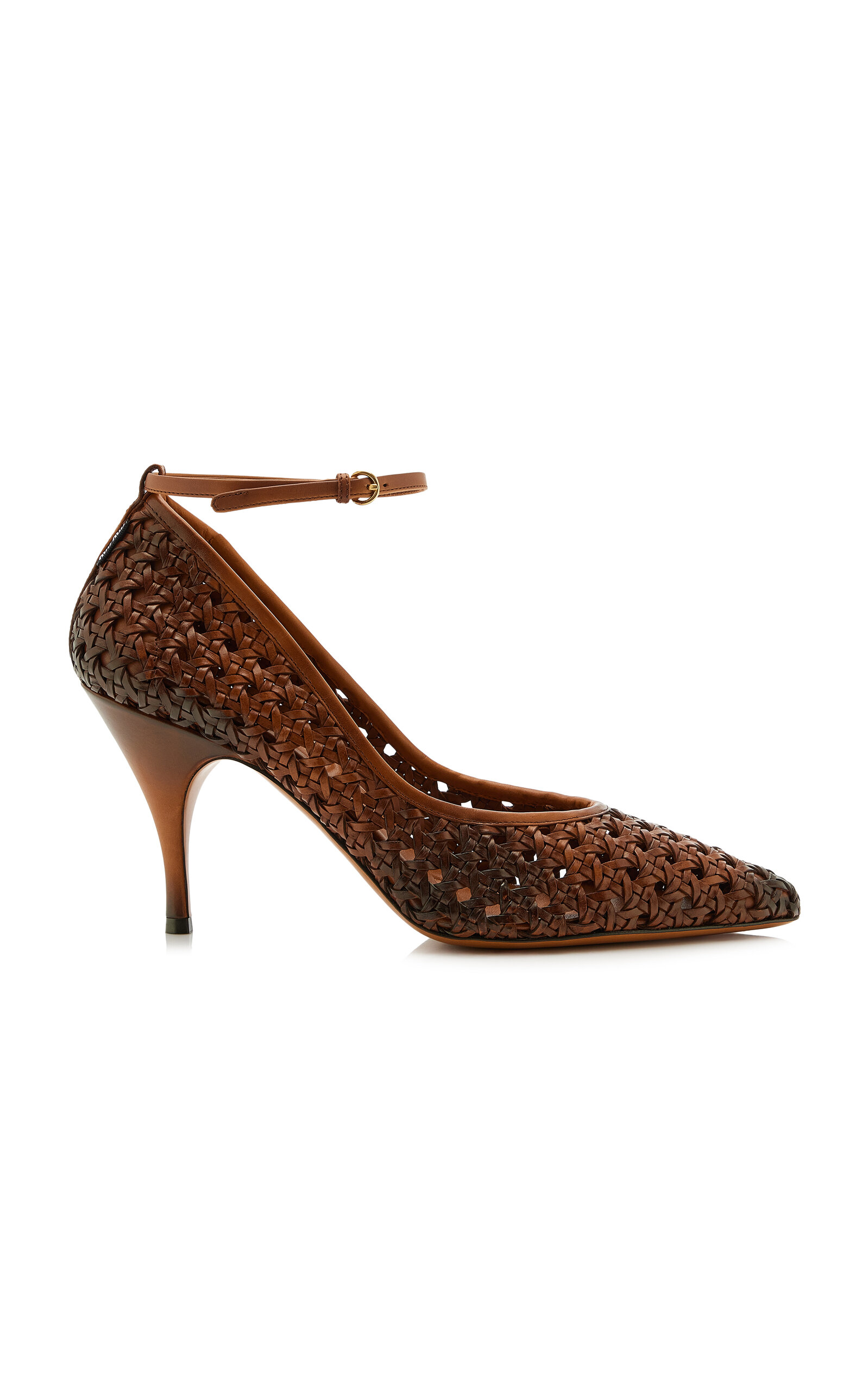 Miu Miu Woven Leather Pumps | Thumbnail 8 Miu Miu Woven Leather Pumps | Thumbnail 8
