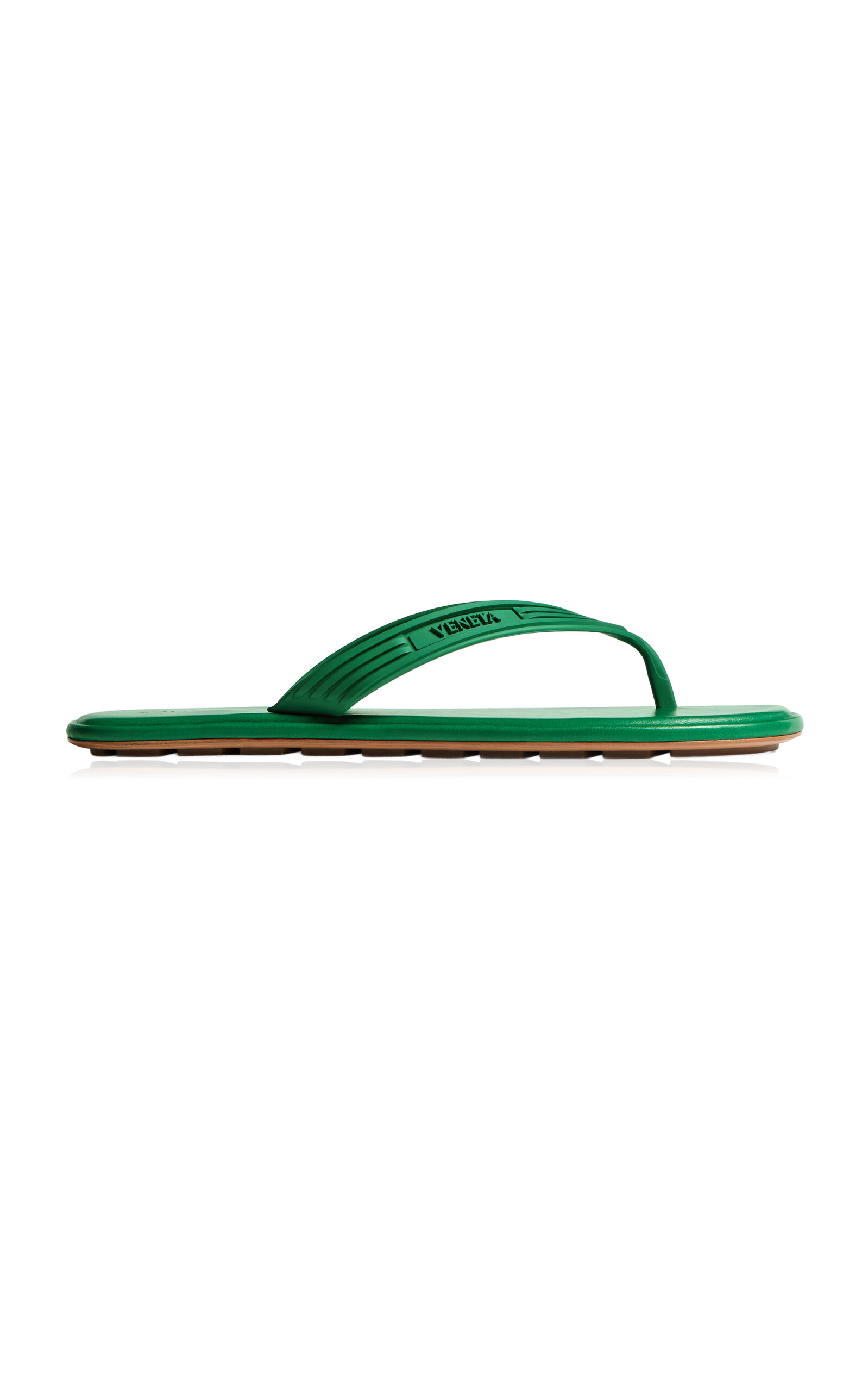 Bottega Veneta Sampieri Leather Flip Flop Sandals - Men's Shoes