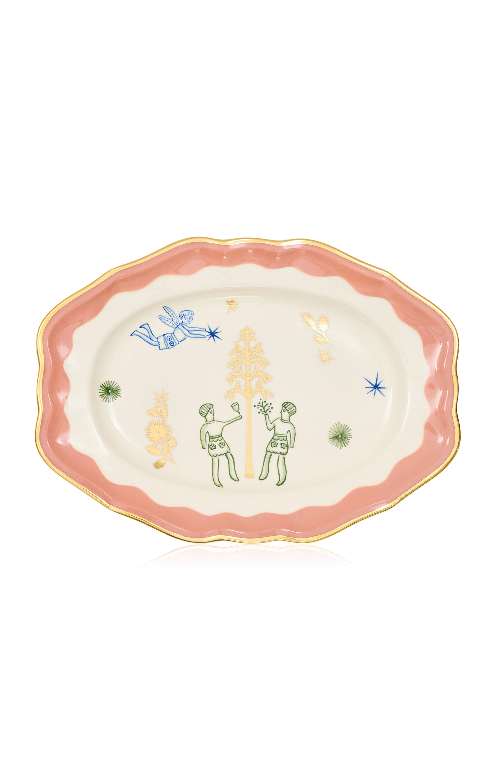Gunia Project Vechornytsi Ornate Plate In Multi