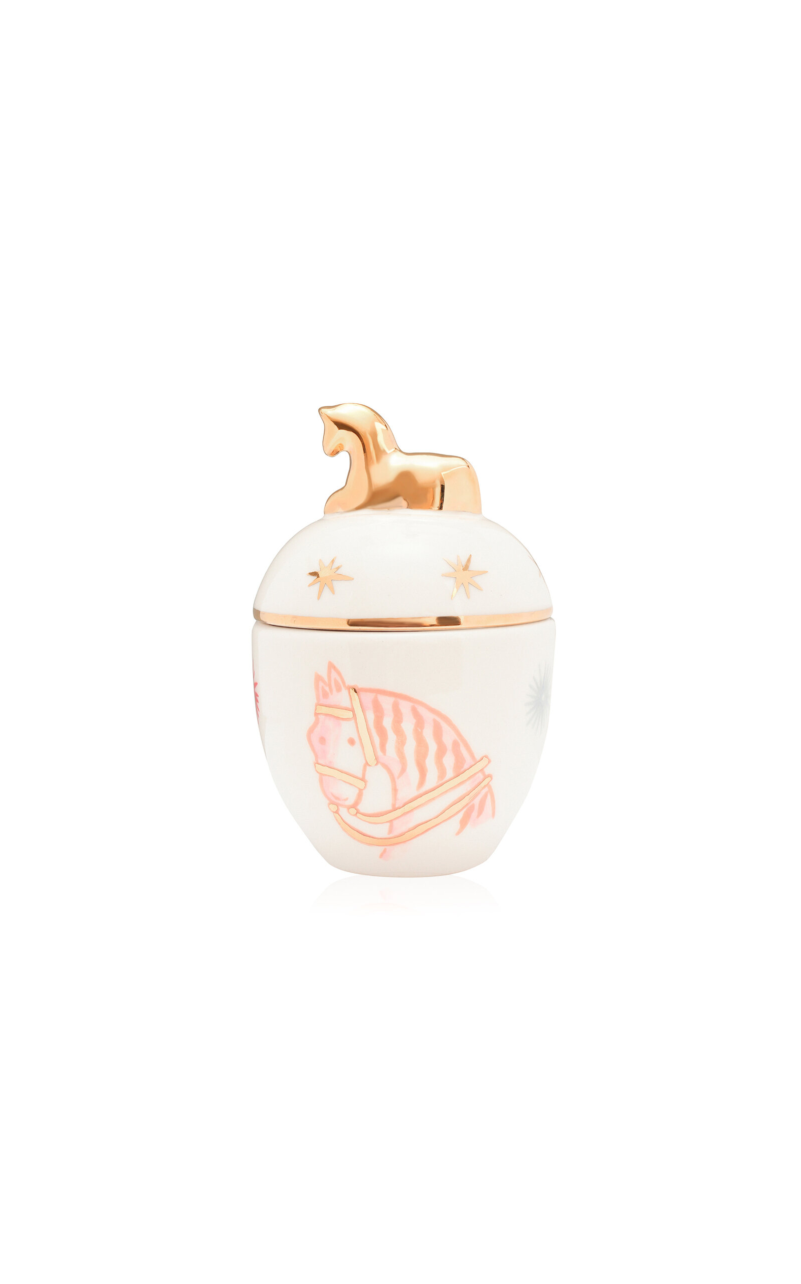 Gunia Project Konyk Sugar Bowl With Stars In Multi