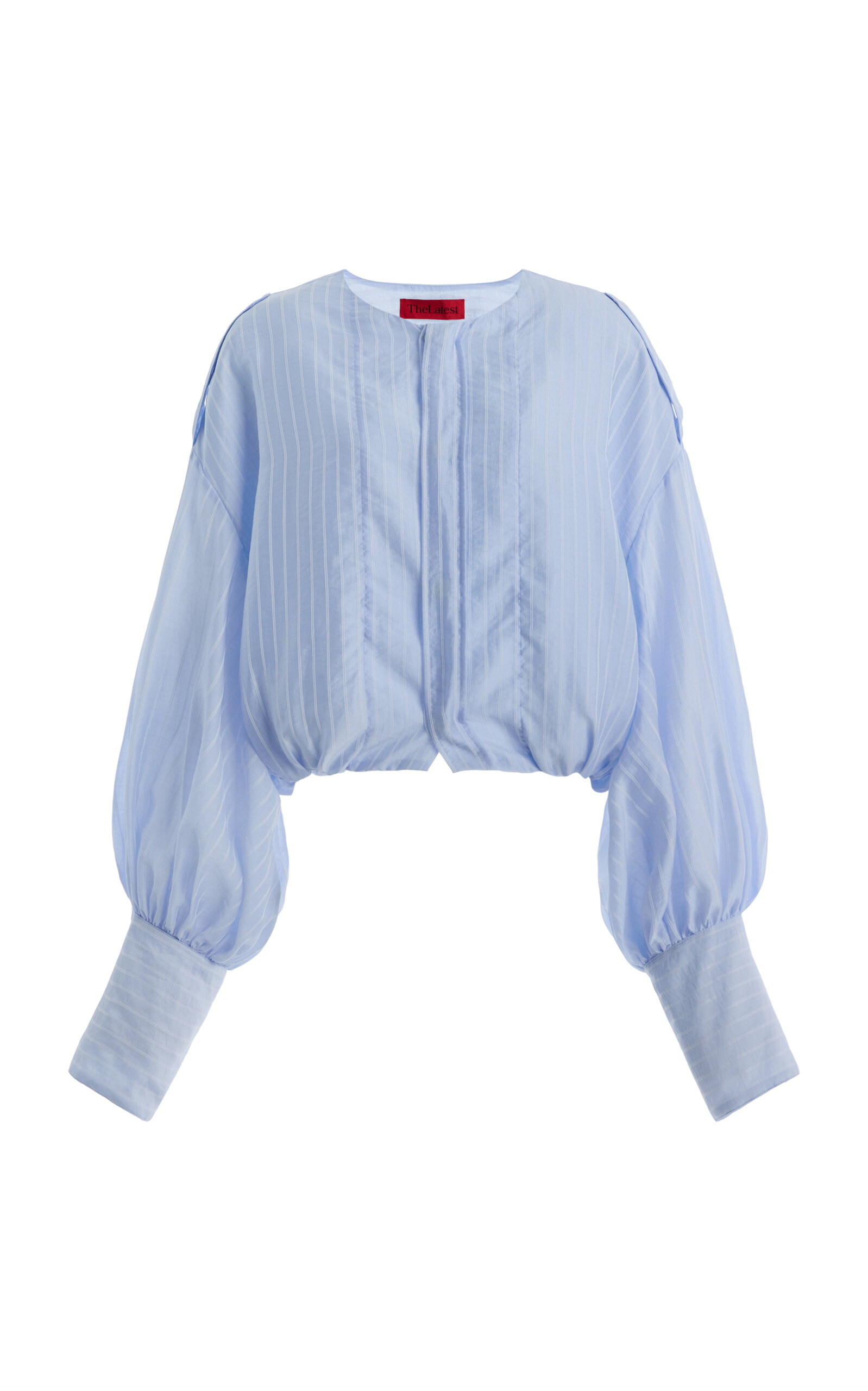 The Latest Diana Striped Poplin Shirt