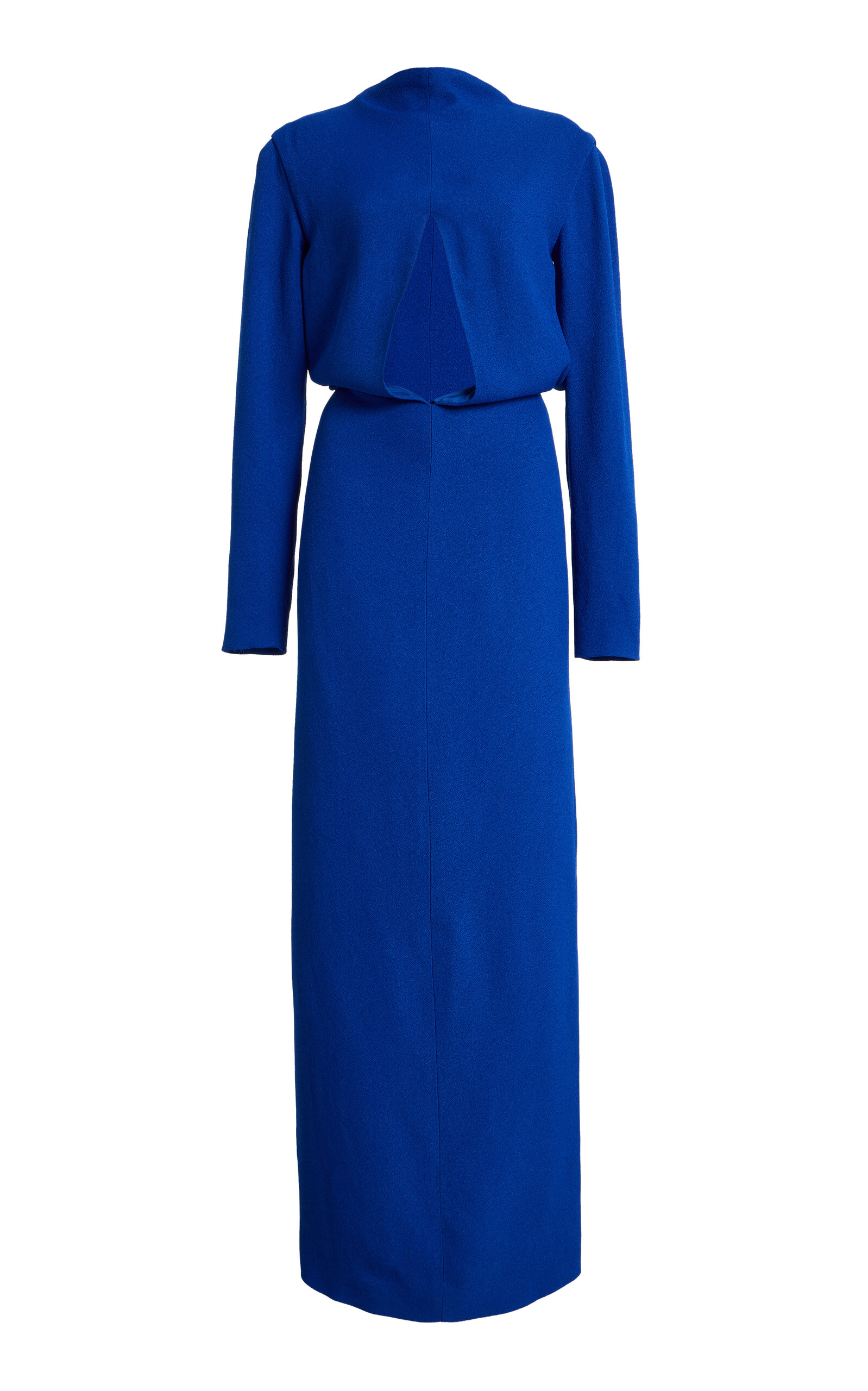 Tove Helena Cutout Crepe-Satin Maxi Dress