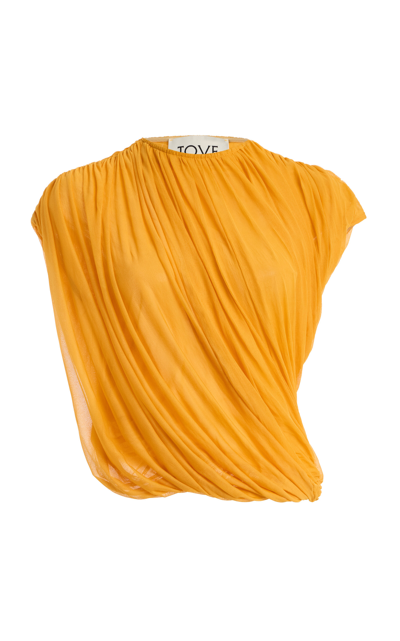 Tove Murle Draped Jersey Top