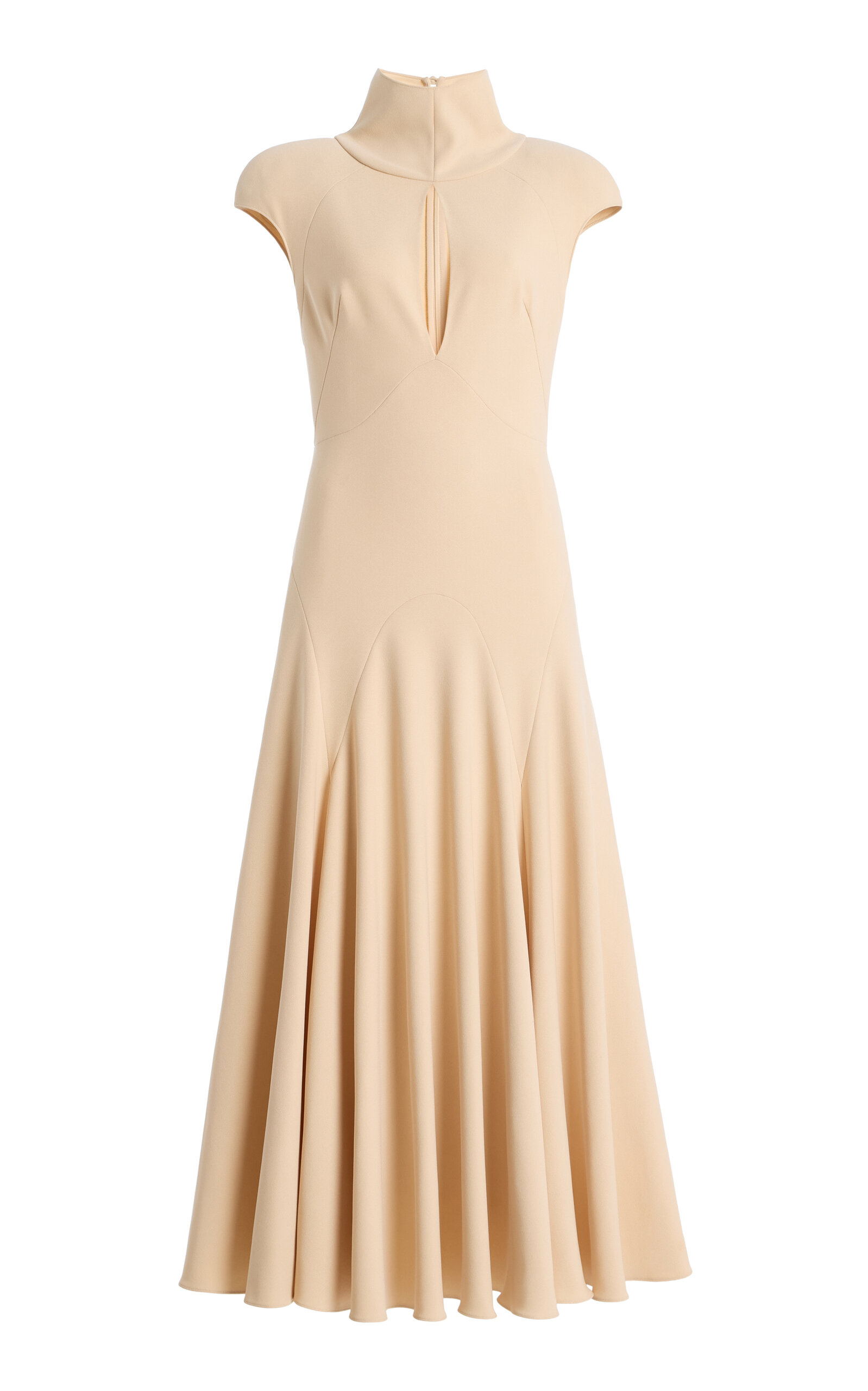 Harithand Isotta Fluid Maxi Dress - Ivory