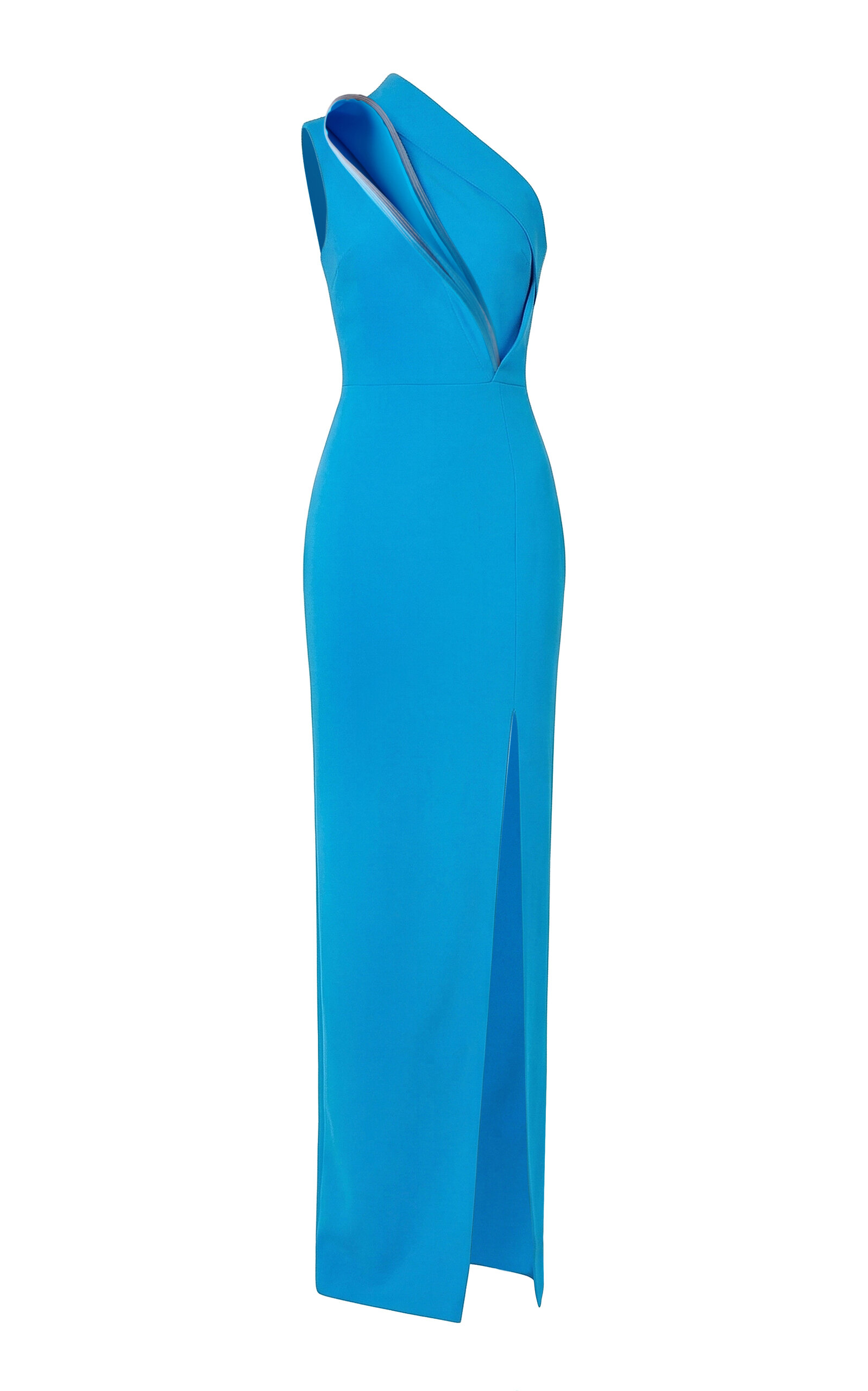 Greta Constantine Cocoros One-Shoulder Cady Maxi Dress - Moda Operandi