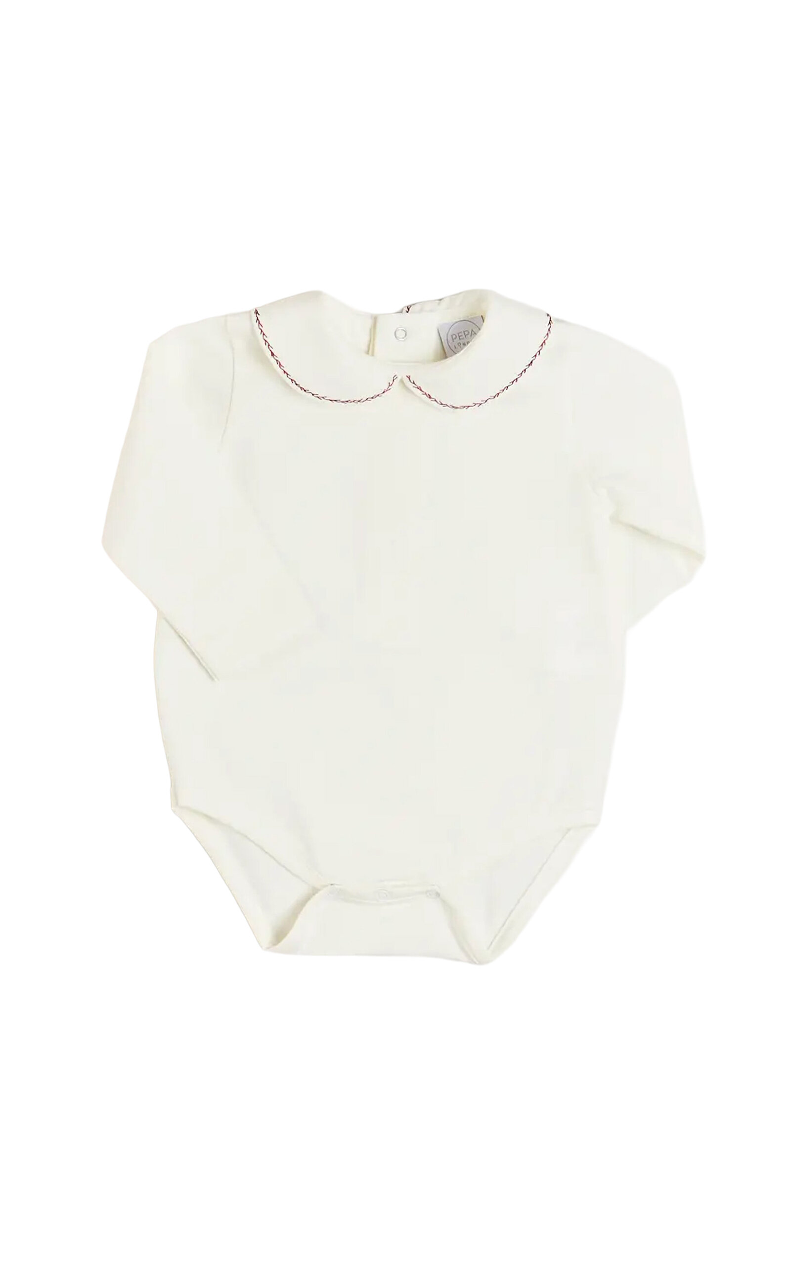 Pepa London Kids' Embroidered Cotton Bodysuit