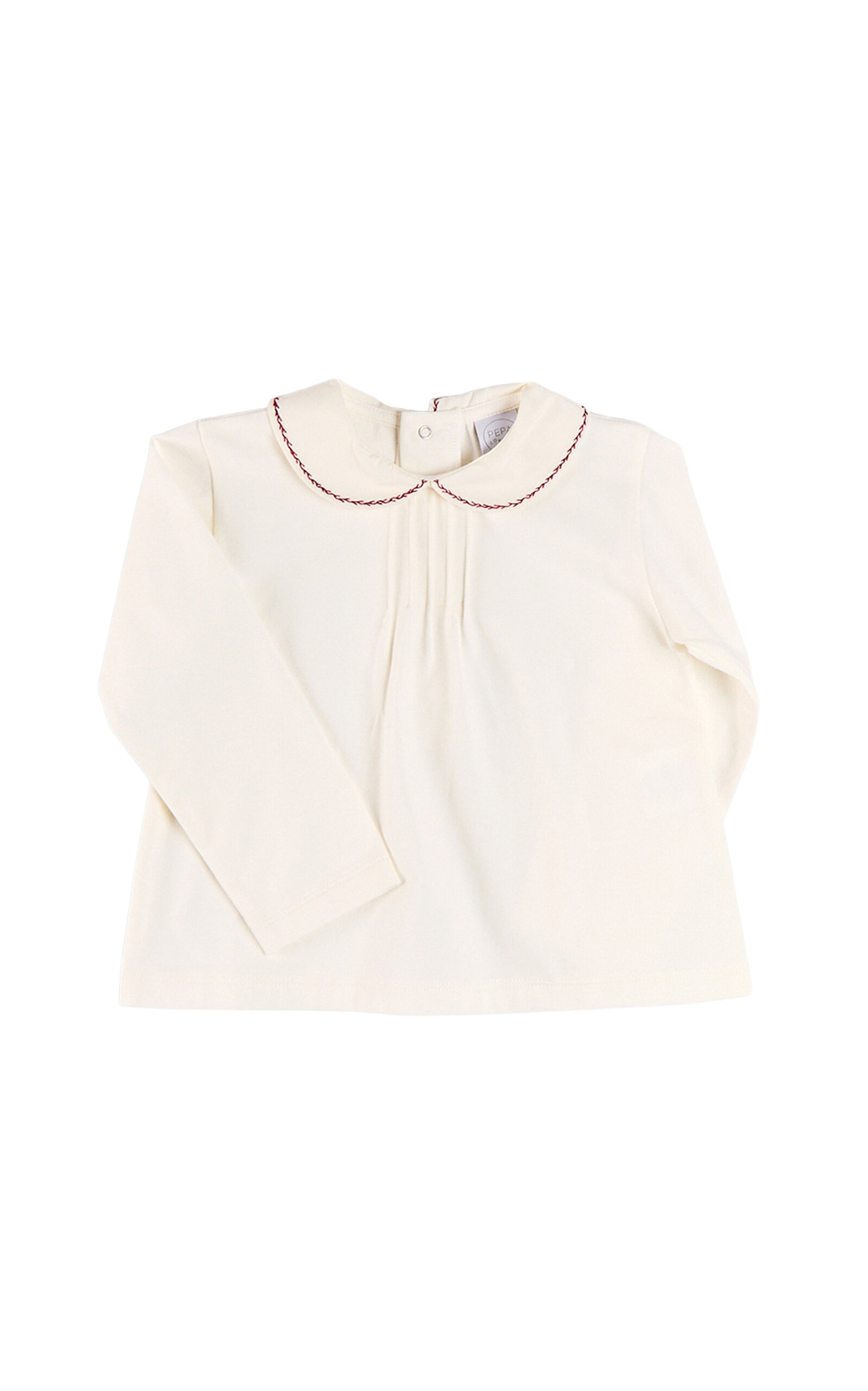 Pepa London Kids' Embroidered Cotton Top