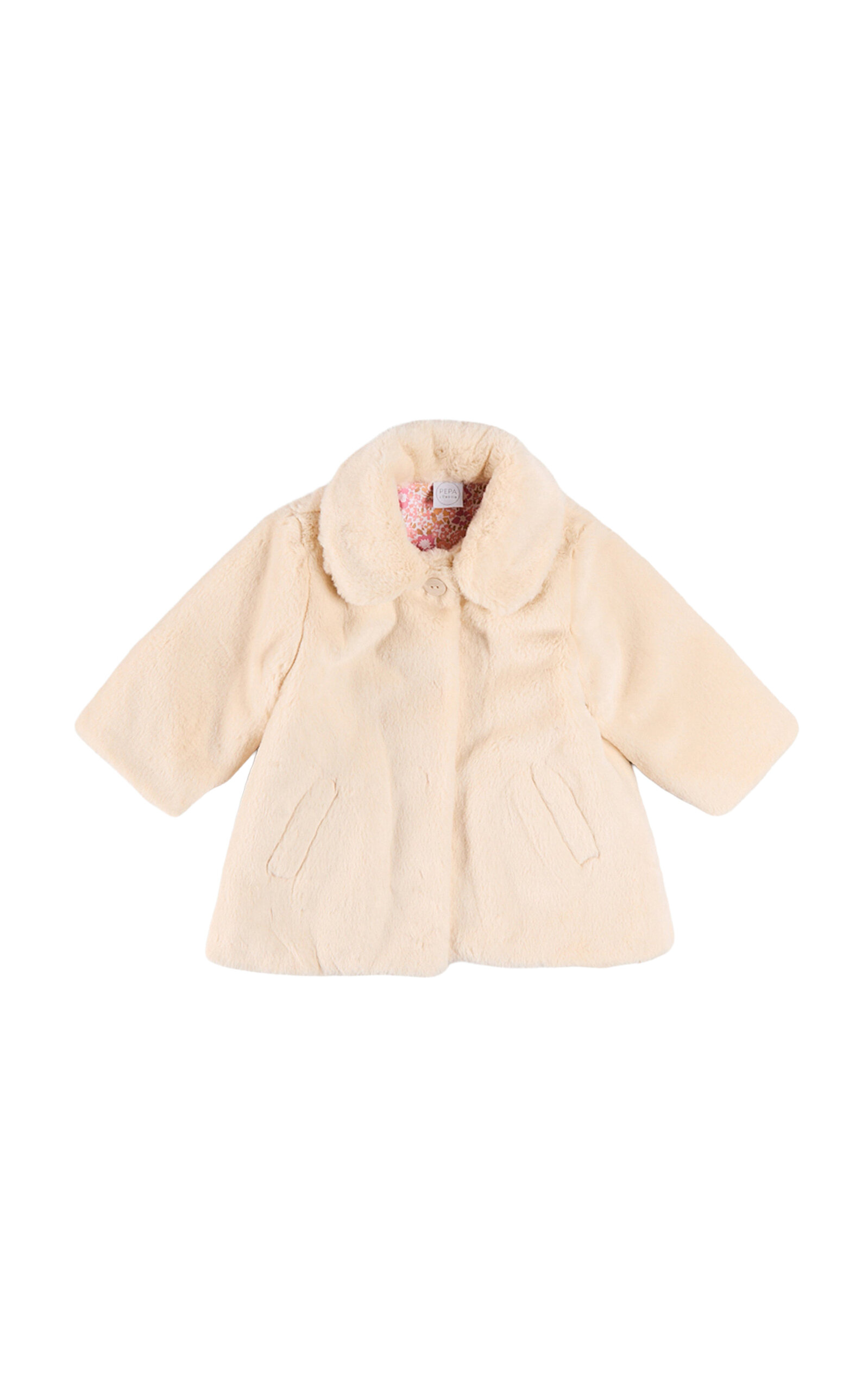 Pepa London Kids' Nellie Faux Fur Coat