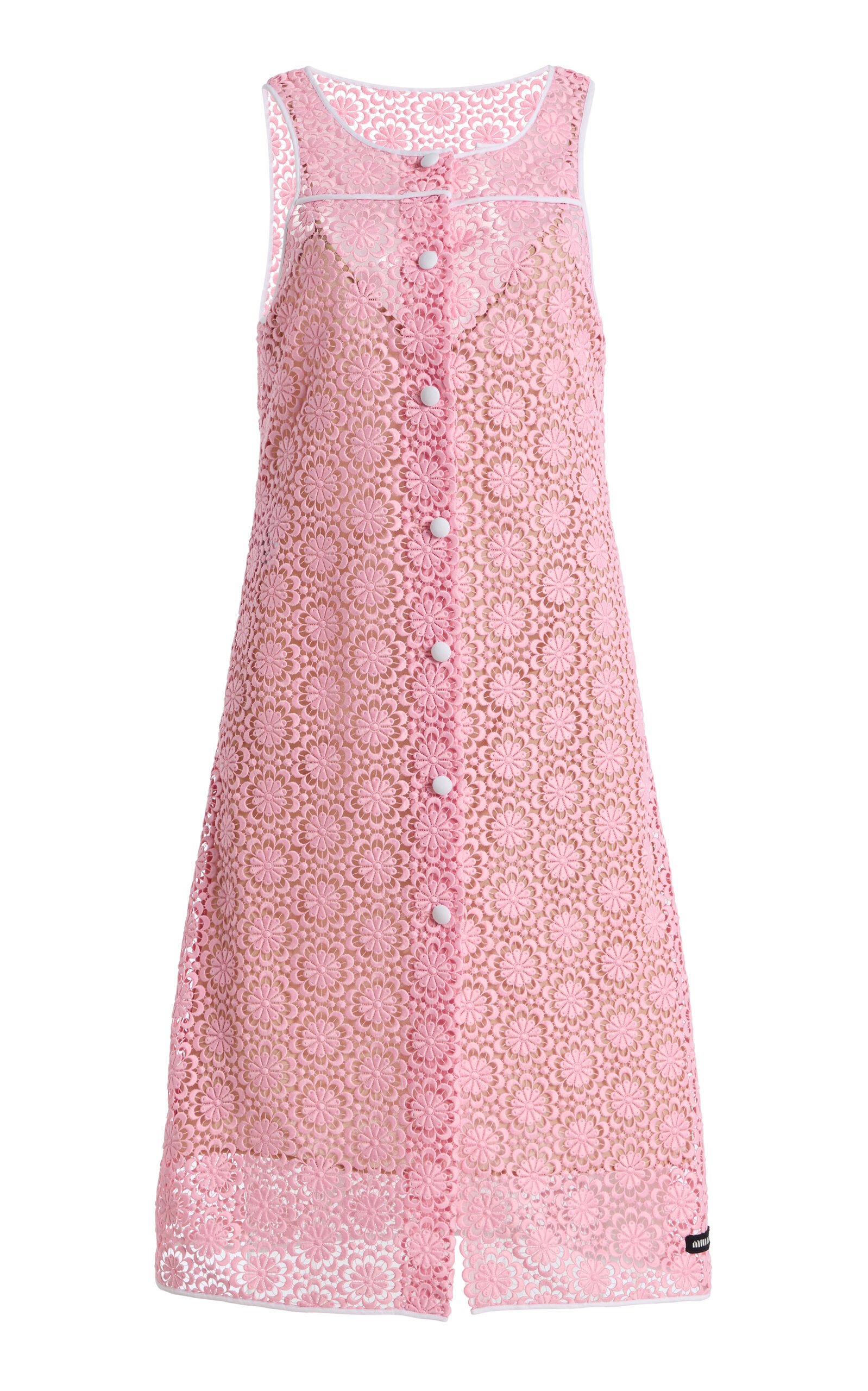 Miu Miu Macramé Midi Dress