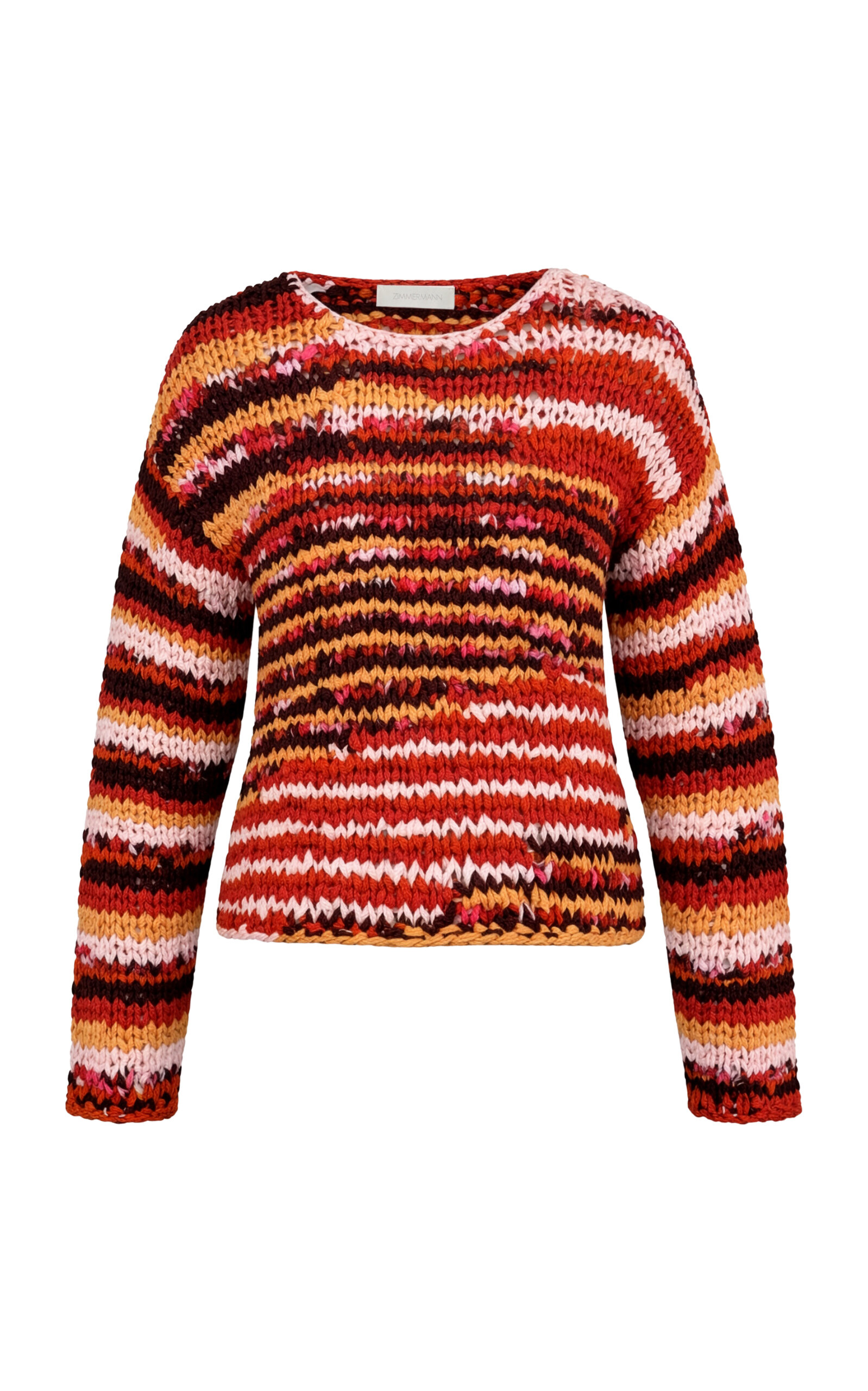 Zimmermann Luna Ribbon Knit Cotton Sweater | Thumbnail 8 Zimmermann Luna Ribbon Knit Cotton Sweater | Thumbnail 8