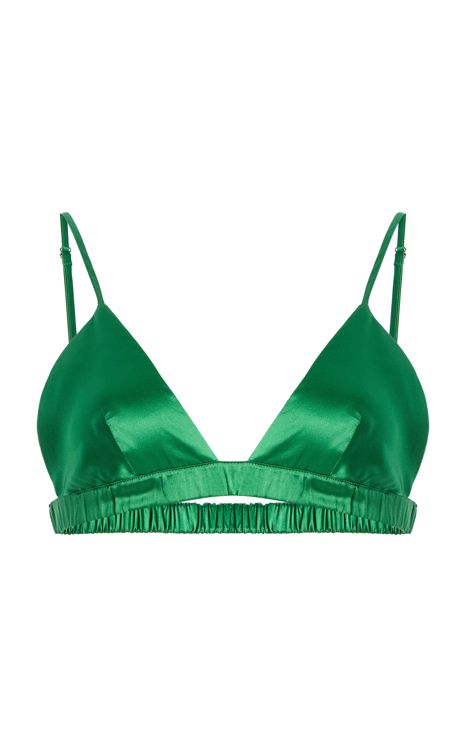 The Frankie Shop Nina Satin Bralette
