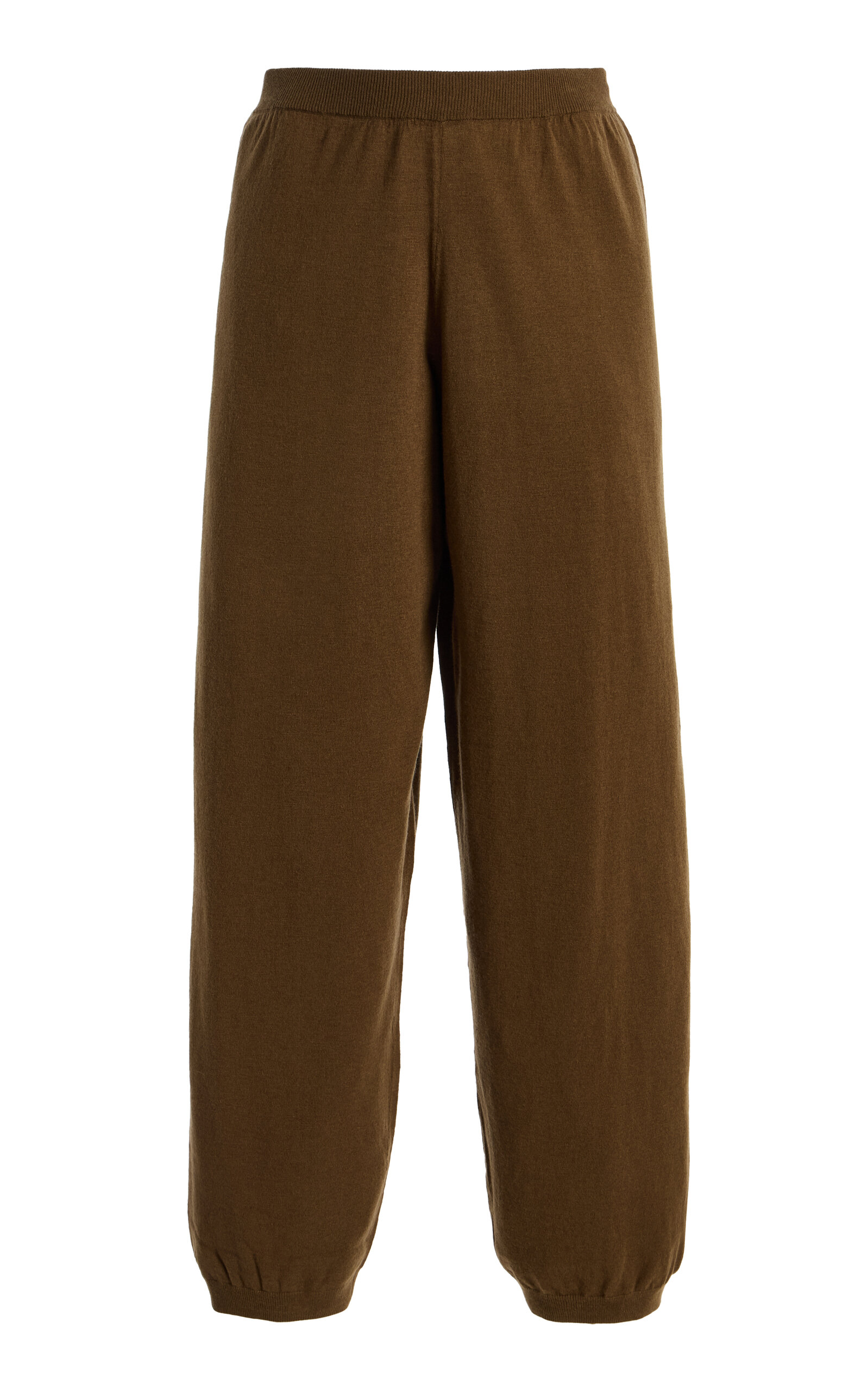 The Frankie Shop Olia Knit Wool-Blend Joggers