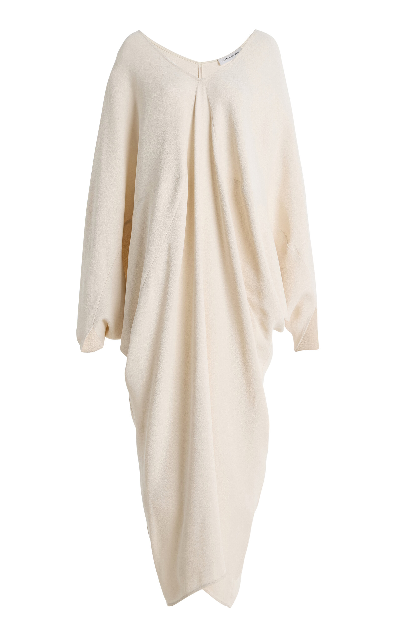 The Frankie Shop Lilia Crepe Maxi Kaftan Dress