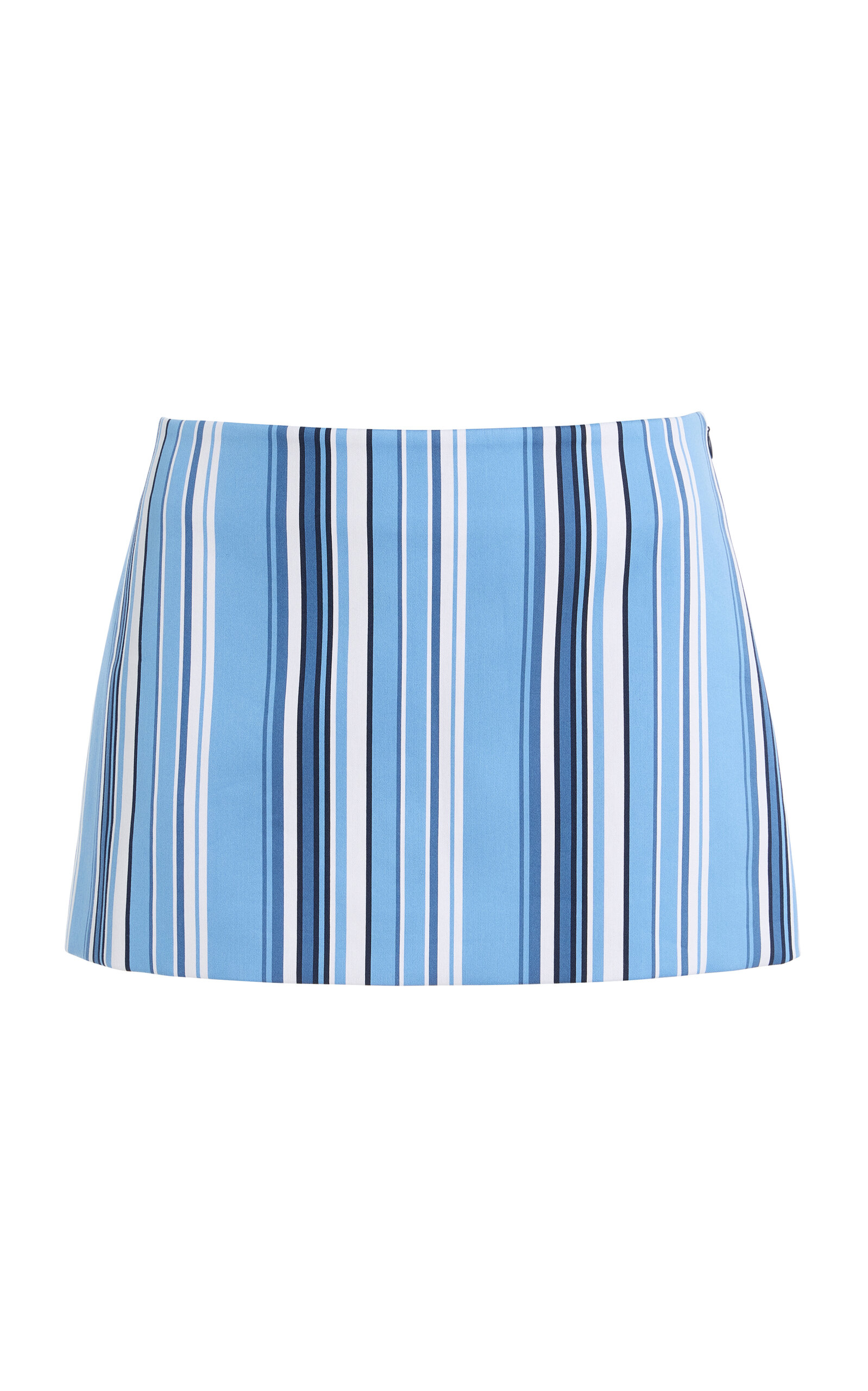The Frankie Shop Hera Cotton-Blend Mini Skirt