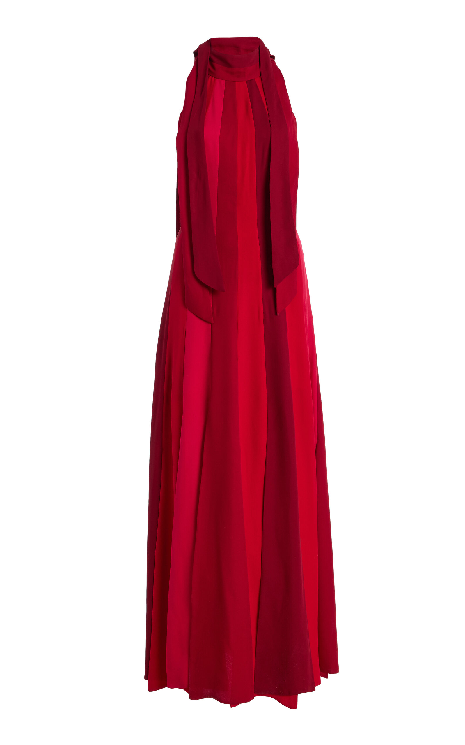 Rosie Assoulin Exclusive Car Wash Silk Chiffon Gown