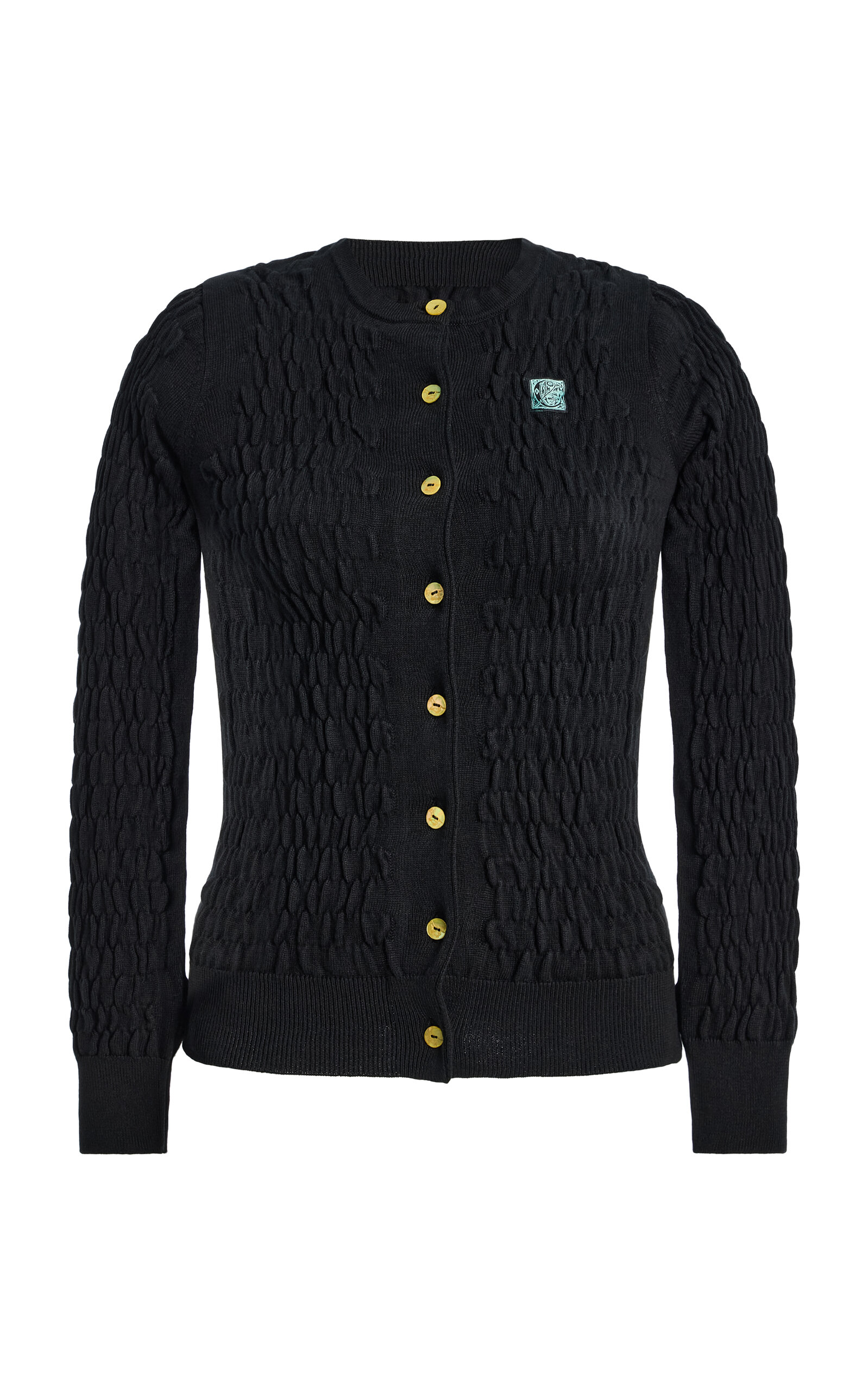 Conner Ives Exclusive Shirred Knit Cotton-Cashmere Cardigan | Thumbnail 13 Conner Ives Exclusive Shirred Knit Cotton-Cashmere Cardigan | Thumbnail 13