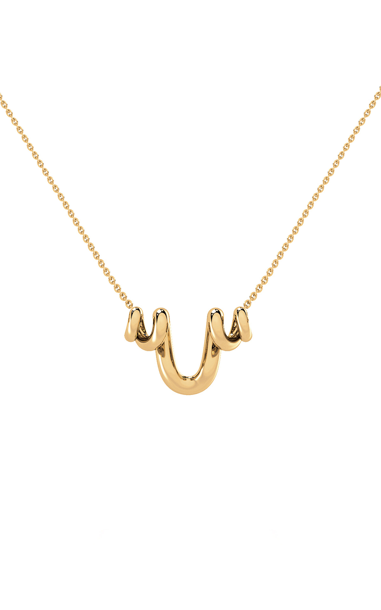 Almasika Serene 18k Yellow Gold Diamond Pendant