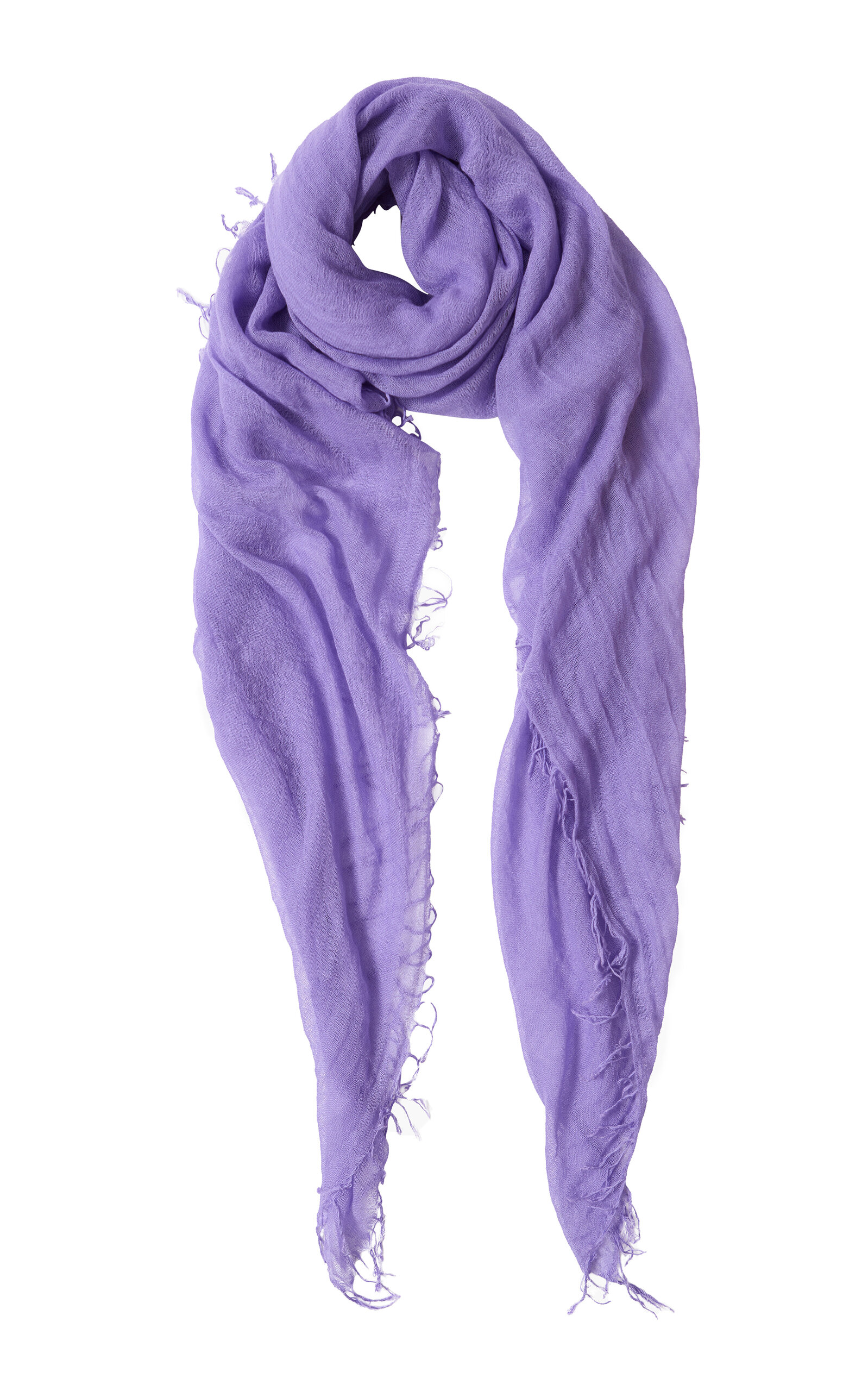 Chan Luu Cashmere-silk Scarf In Purple