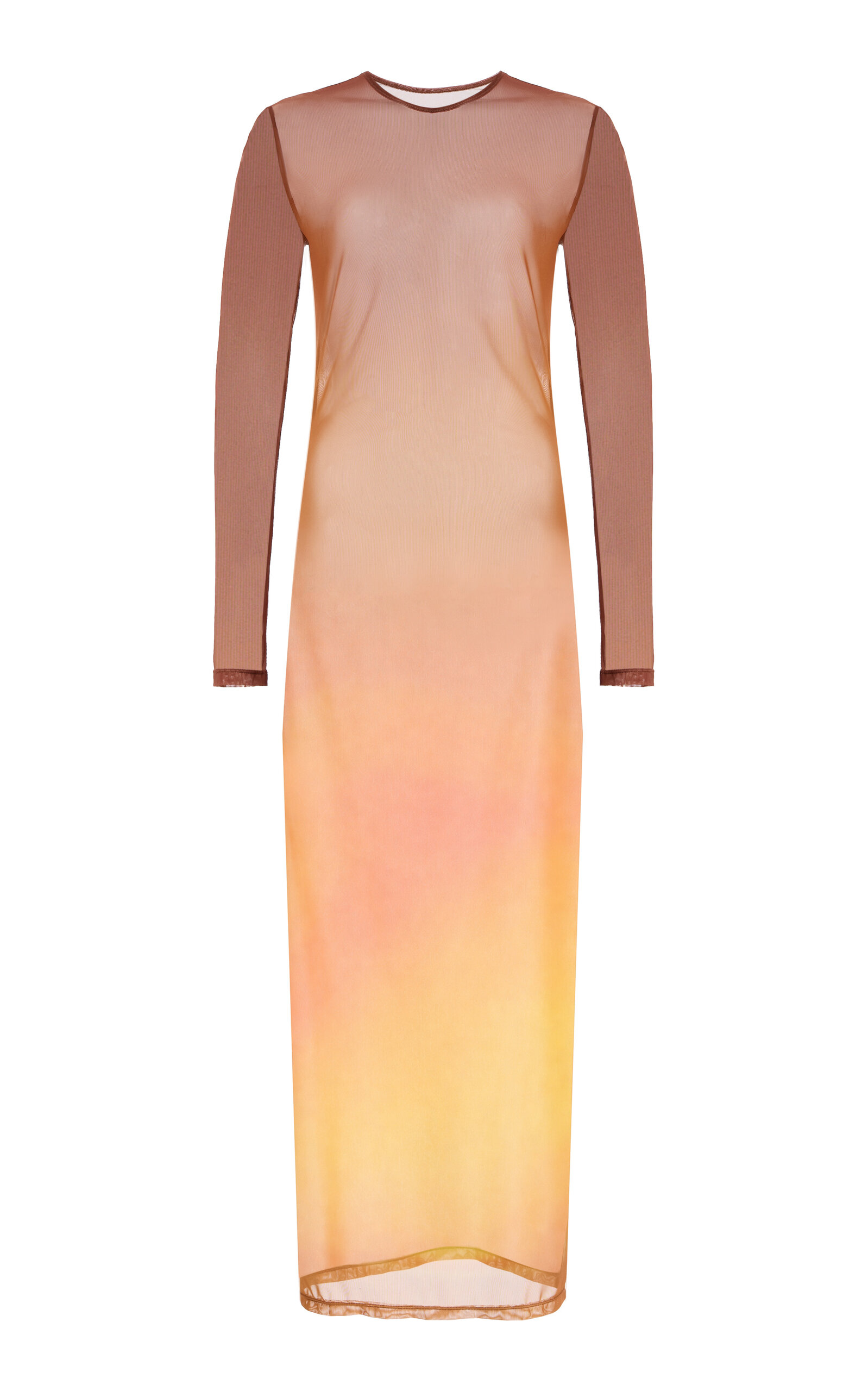 Ay Que Calor Exclusive La Isla Solana Mesh Midi Dress