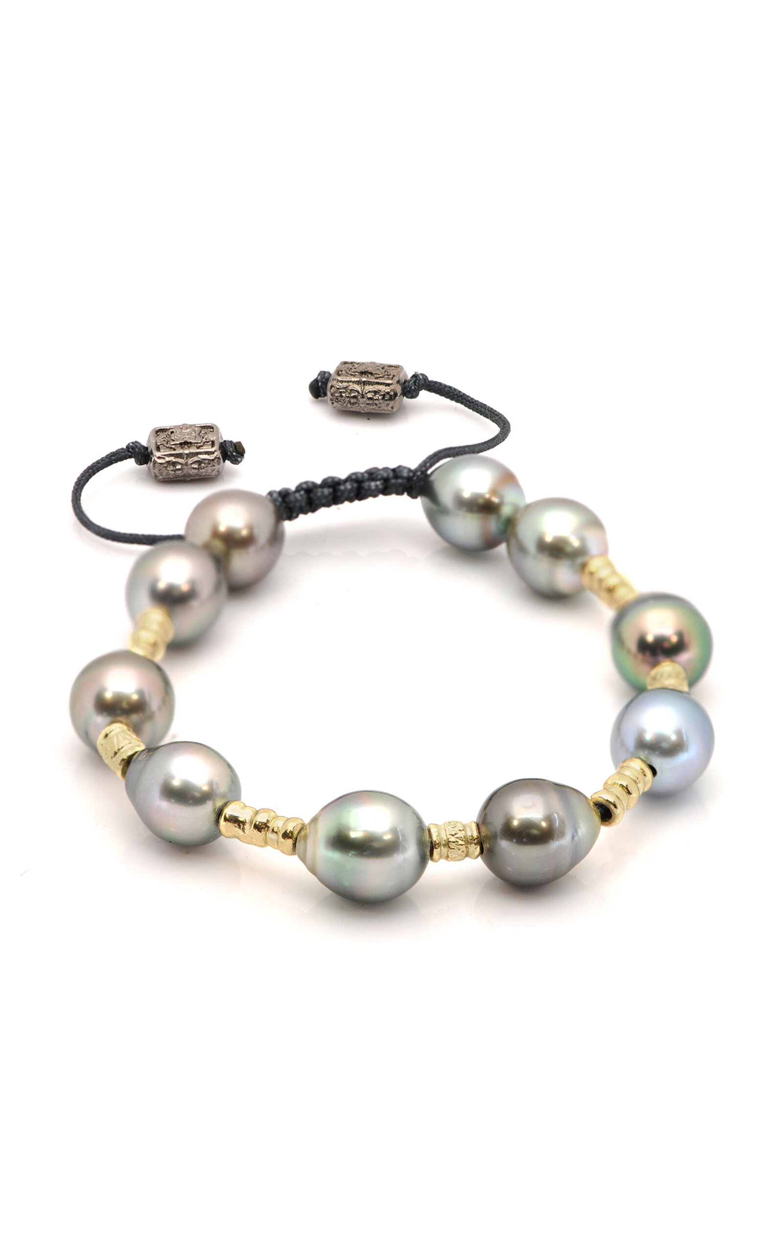Armenta - Sterling Silver 18K Yellow Pearl Bracelet - Silver - OS - Moda Operandi - Gifts For Her 3590$