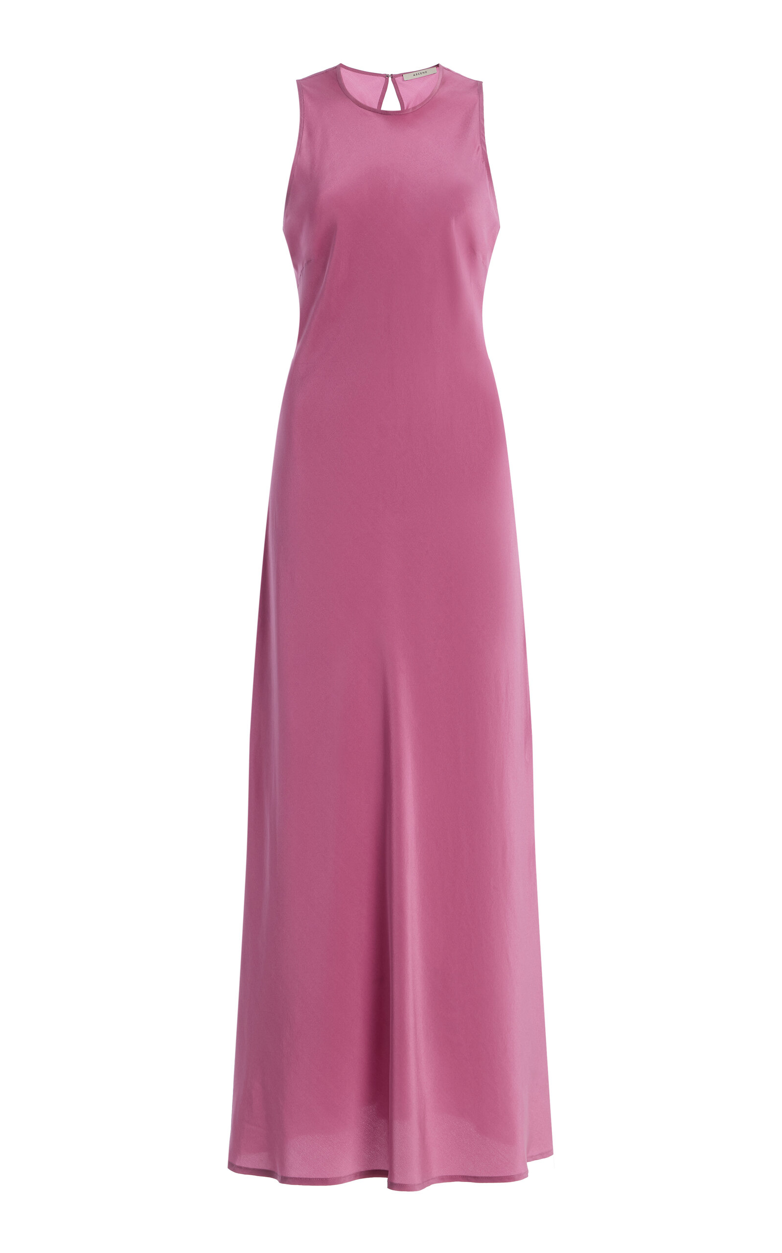 Asceno Valencia Silk Maxi Dress - Women's Clothing