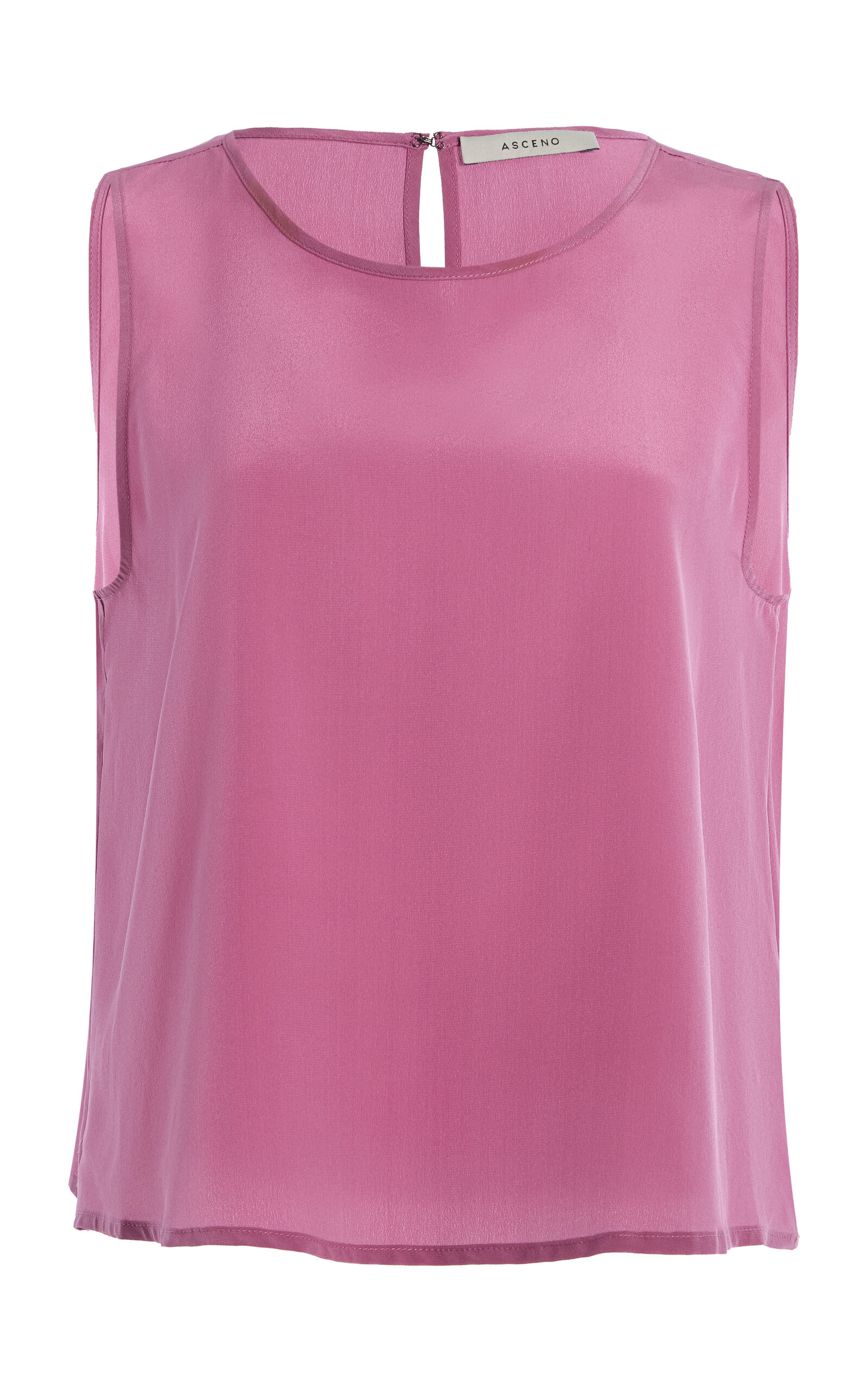 Asceno Sofia Silk Shell Top