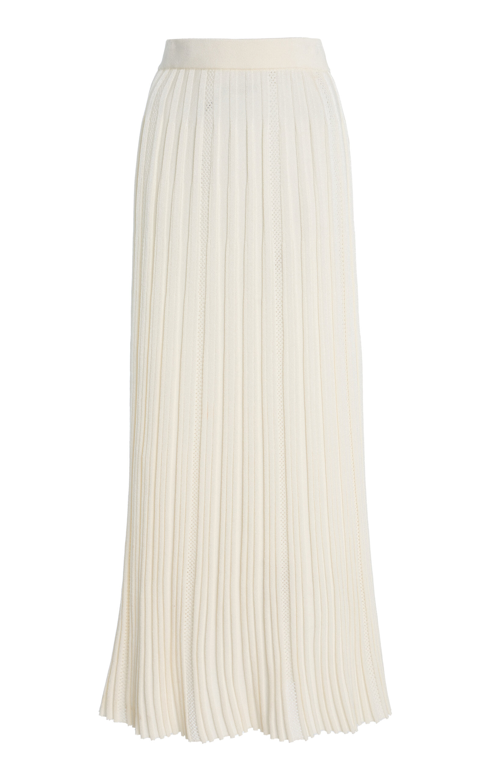 Balmain Knit Flechage Long Skirt