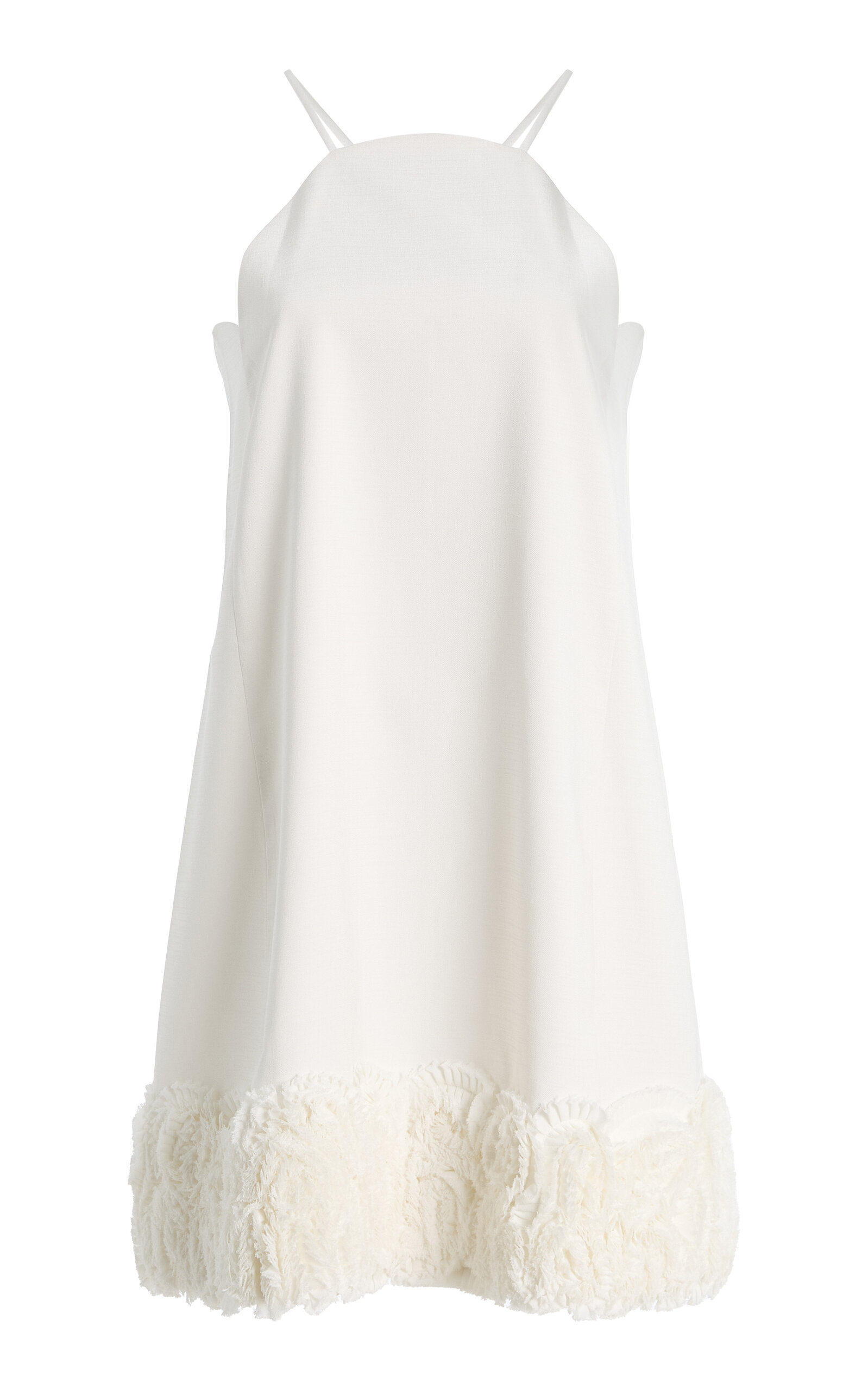 Alexis Merano Ruffled Crepe Mini Dress | Thumbnail 8