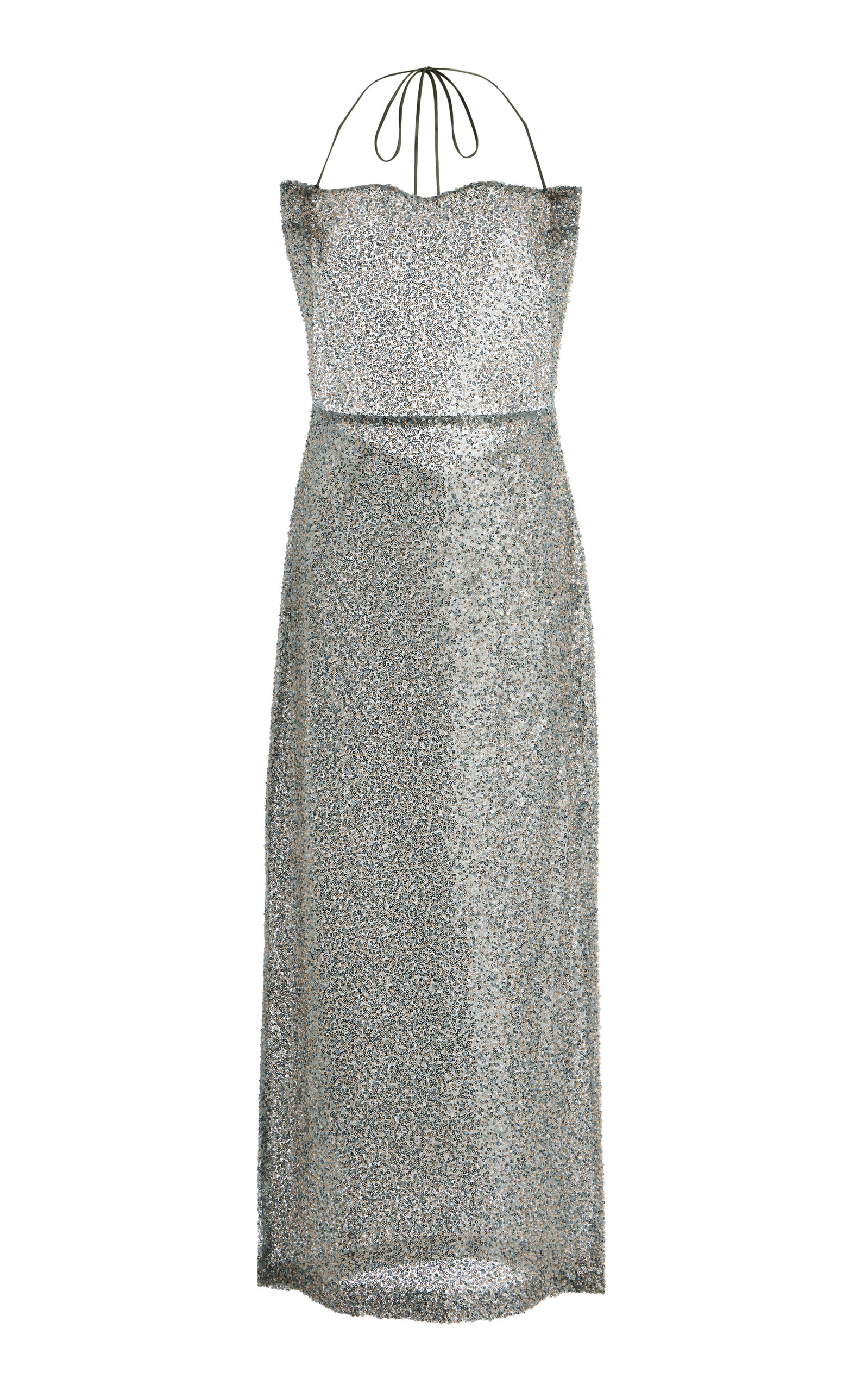 ILA THE BRAND Anissa Sequined Midi Dress