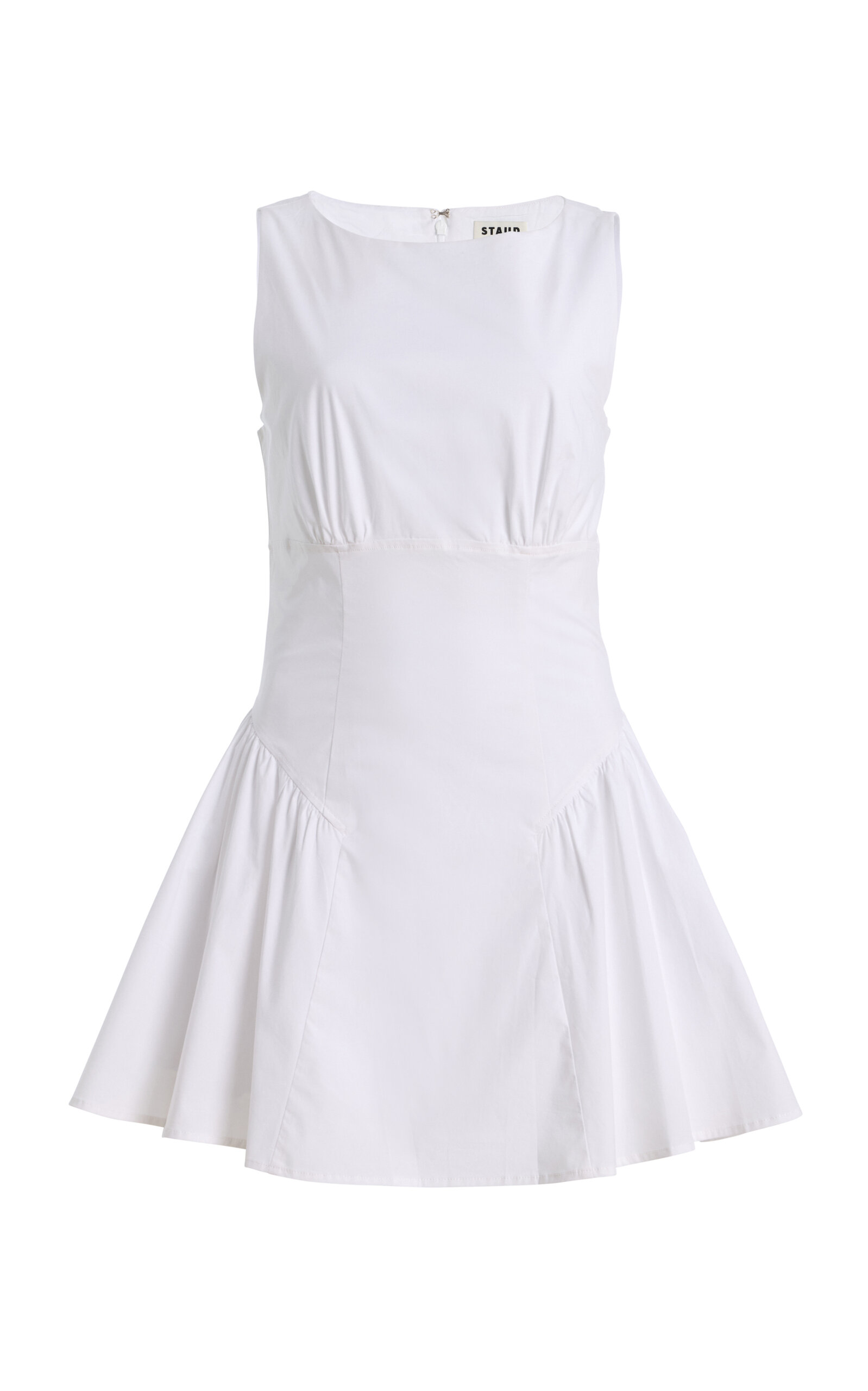 STAUD Gwen Cotton Mini Dress - Moda Operandi