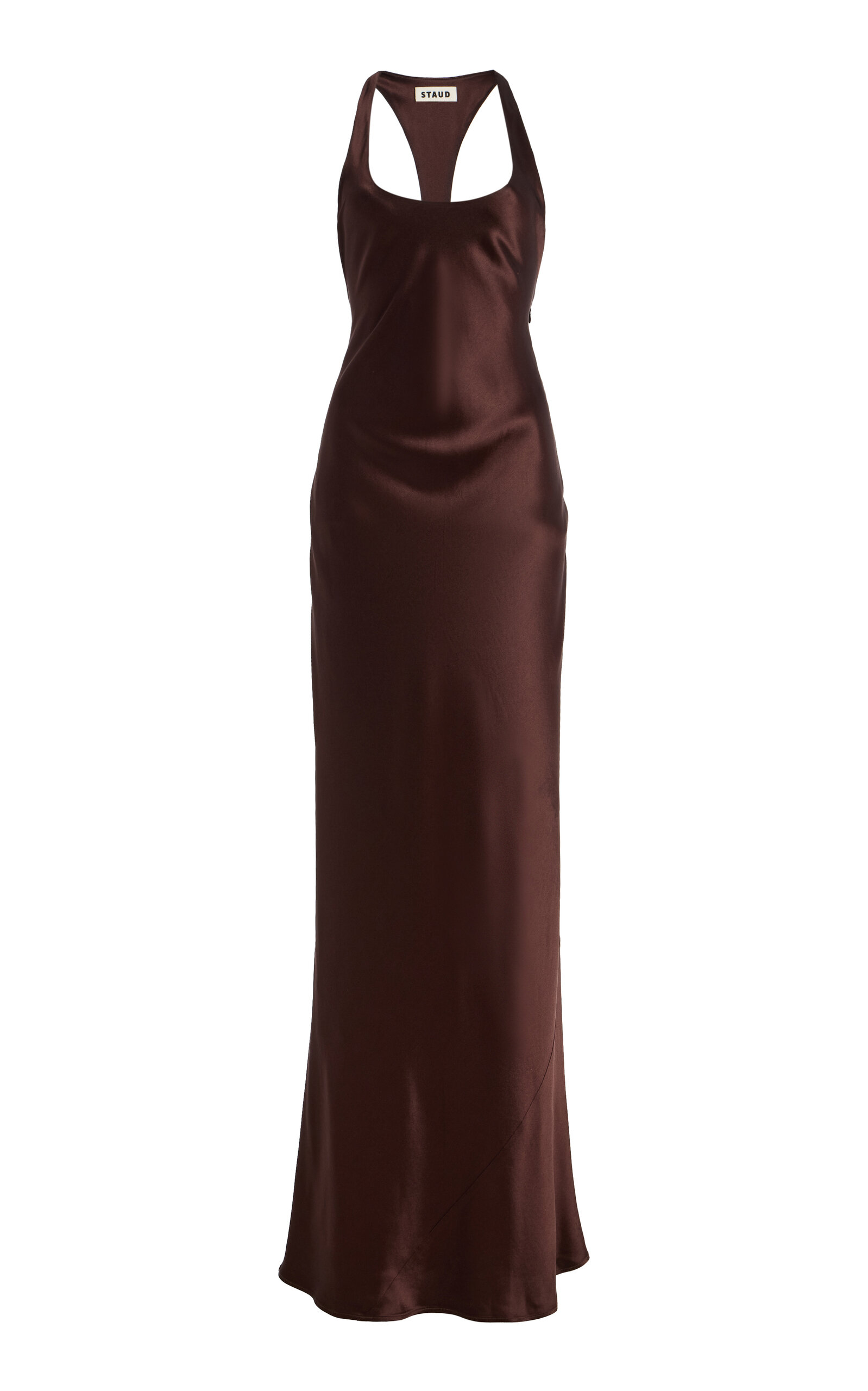 STAUD Juanita Silk Maxi Dress