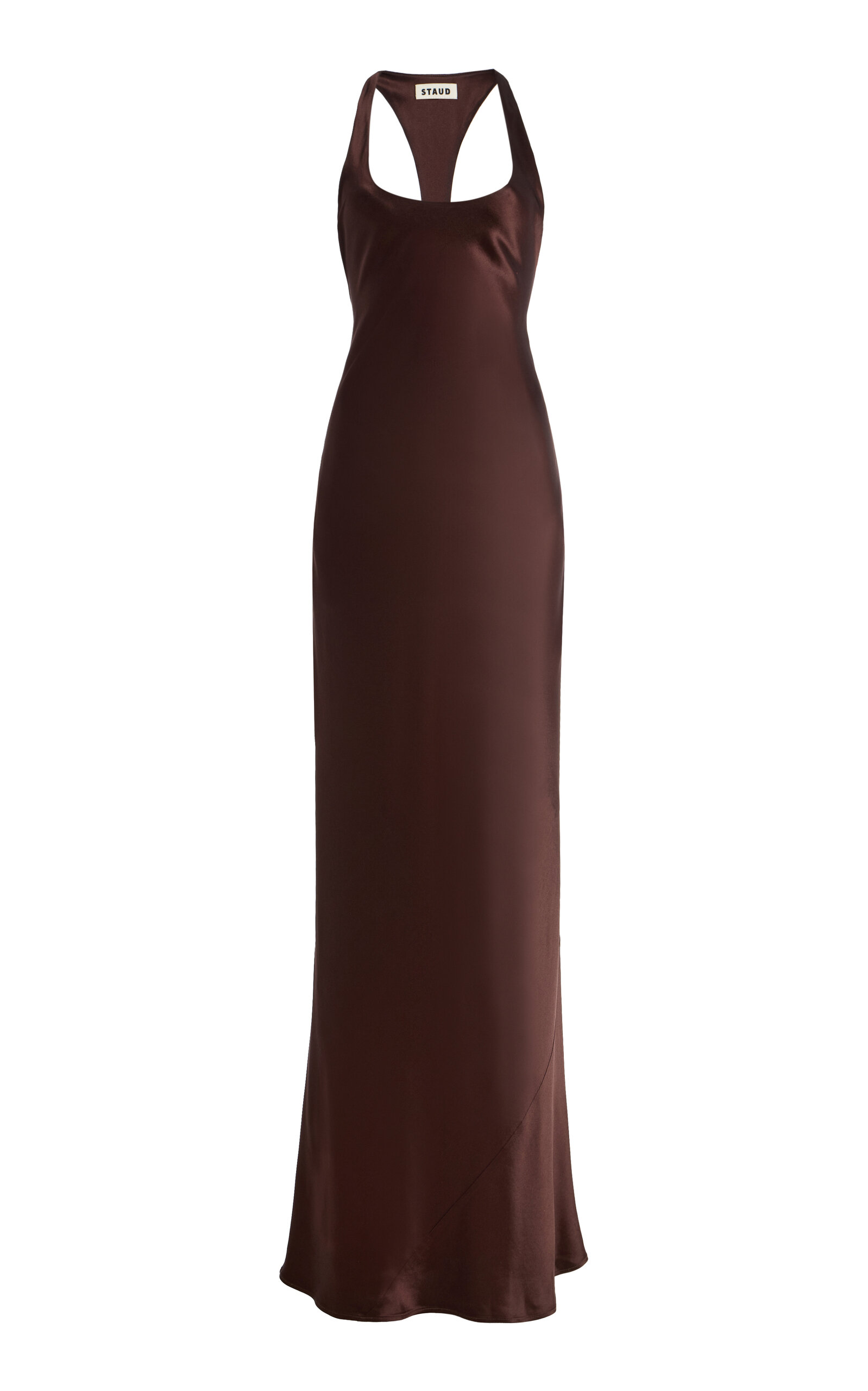 STAUD Juanita Silk Maxi Dress