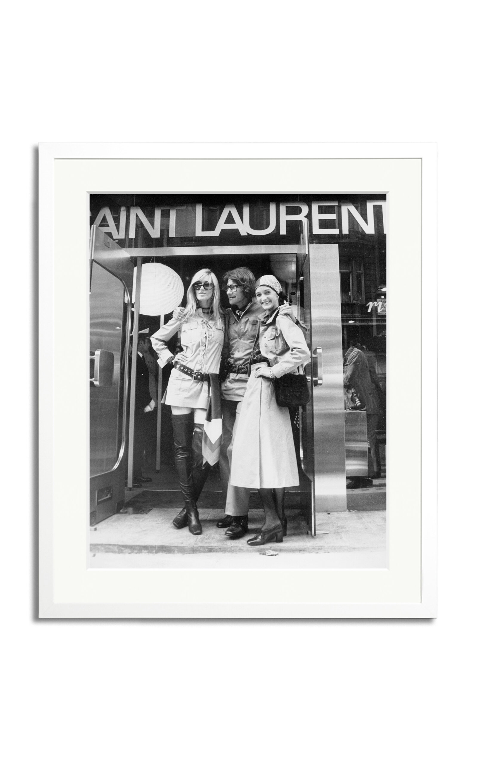 Sonic Editions YSL on Bond Street Framed Photography Print - Multi