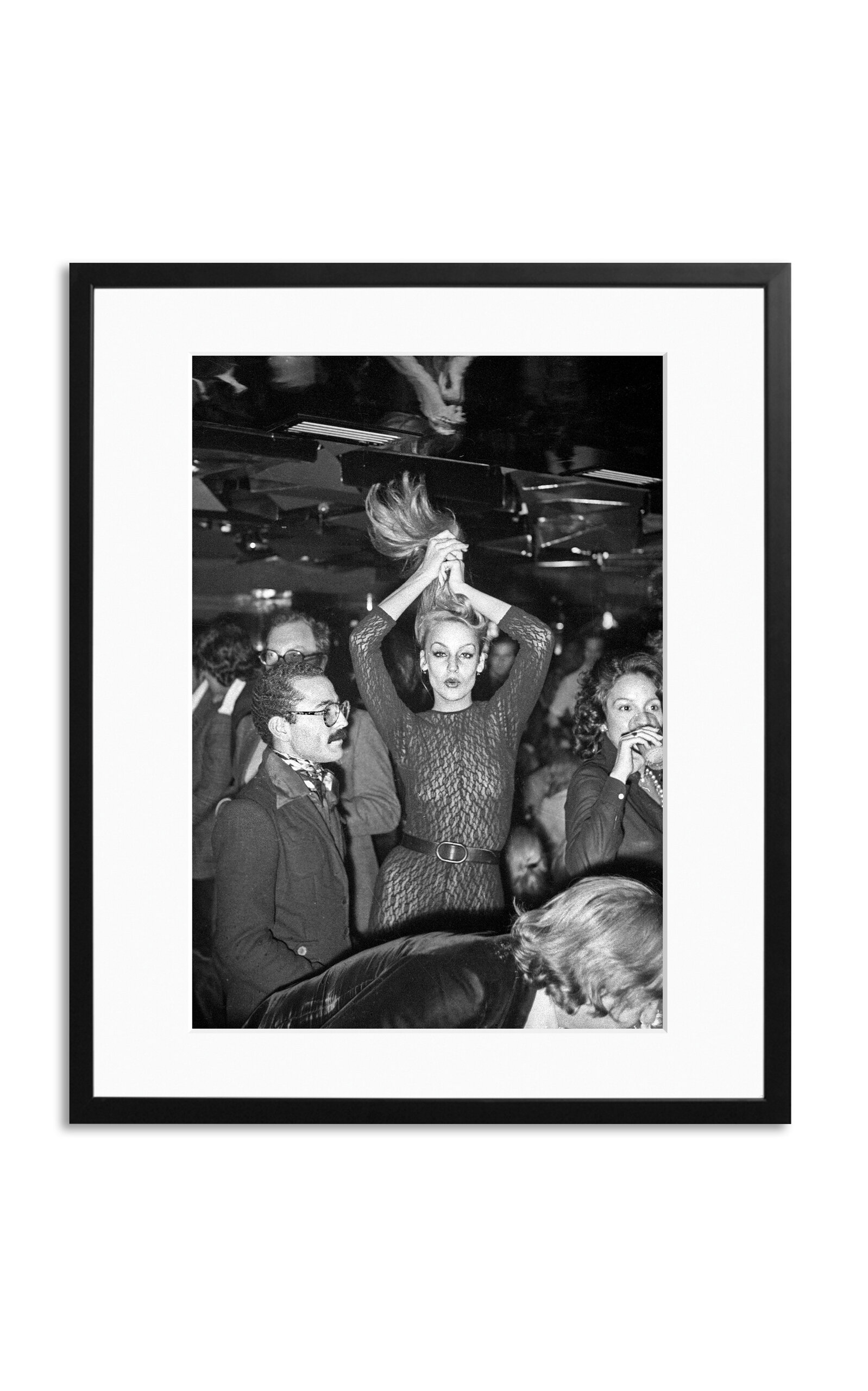 Sonic Editions Jerry Hall Framed Photography Print In Black