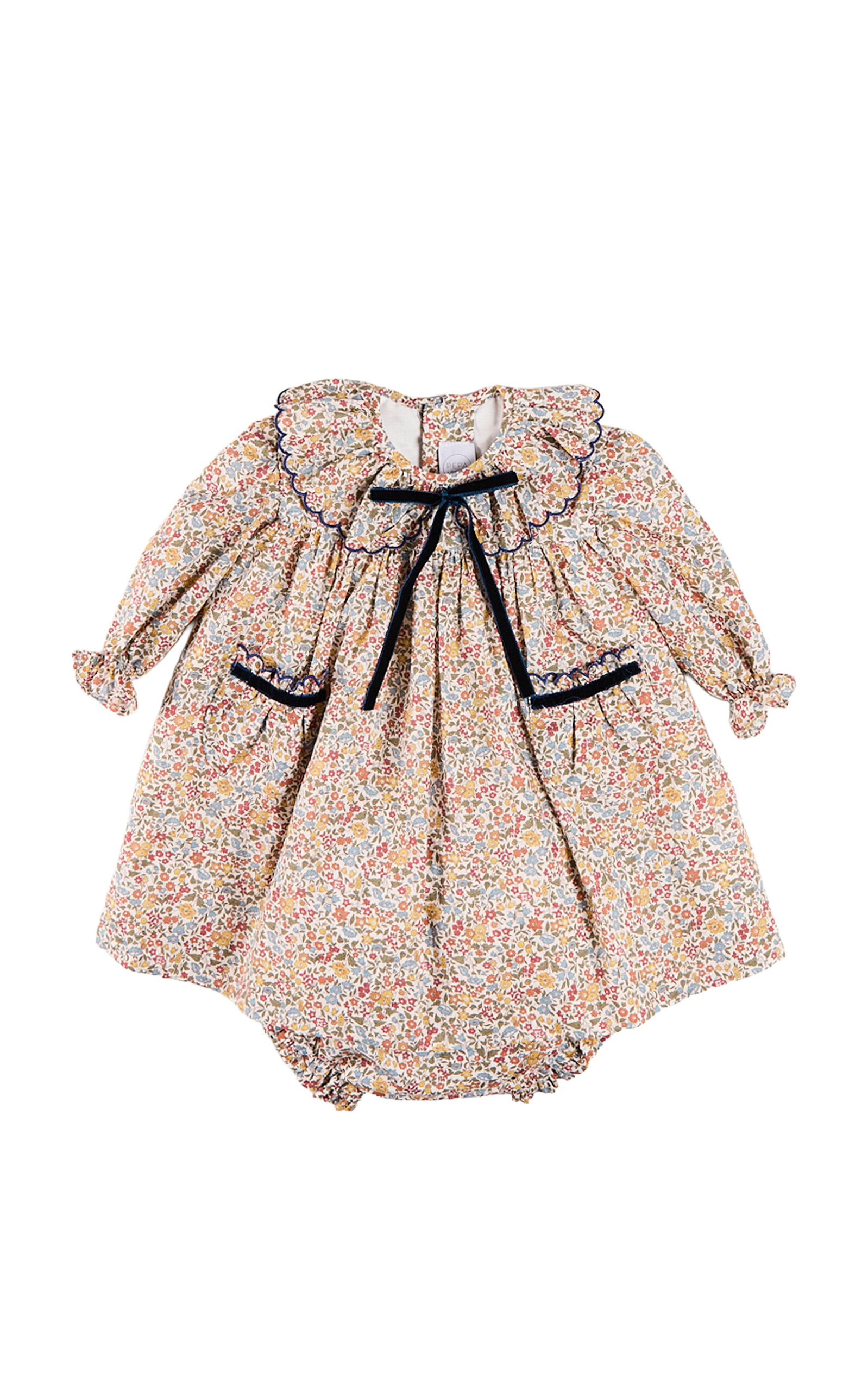 Pepa London Kids'Marianne Floral Dress And Bloomers