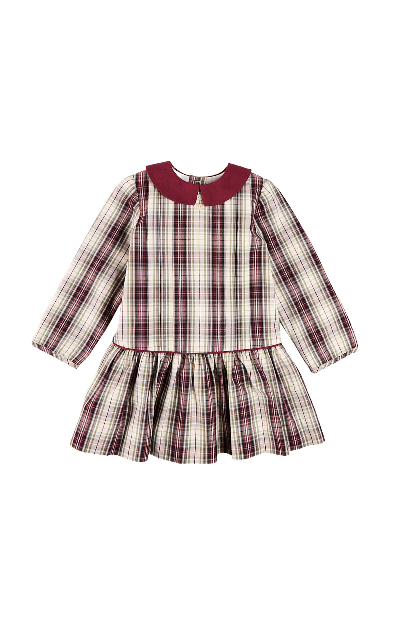 Pepa London Kids' Whittaker Checked Dress