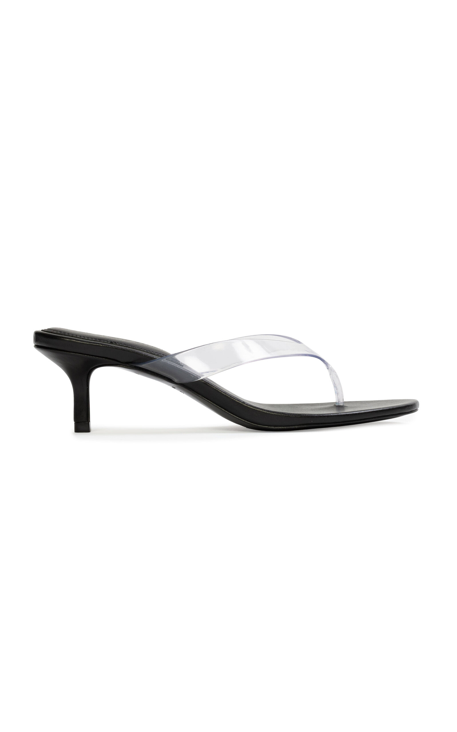 Black Suede Studio KG Leather Sandals - Moda Operandi