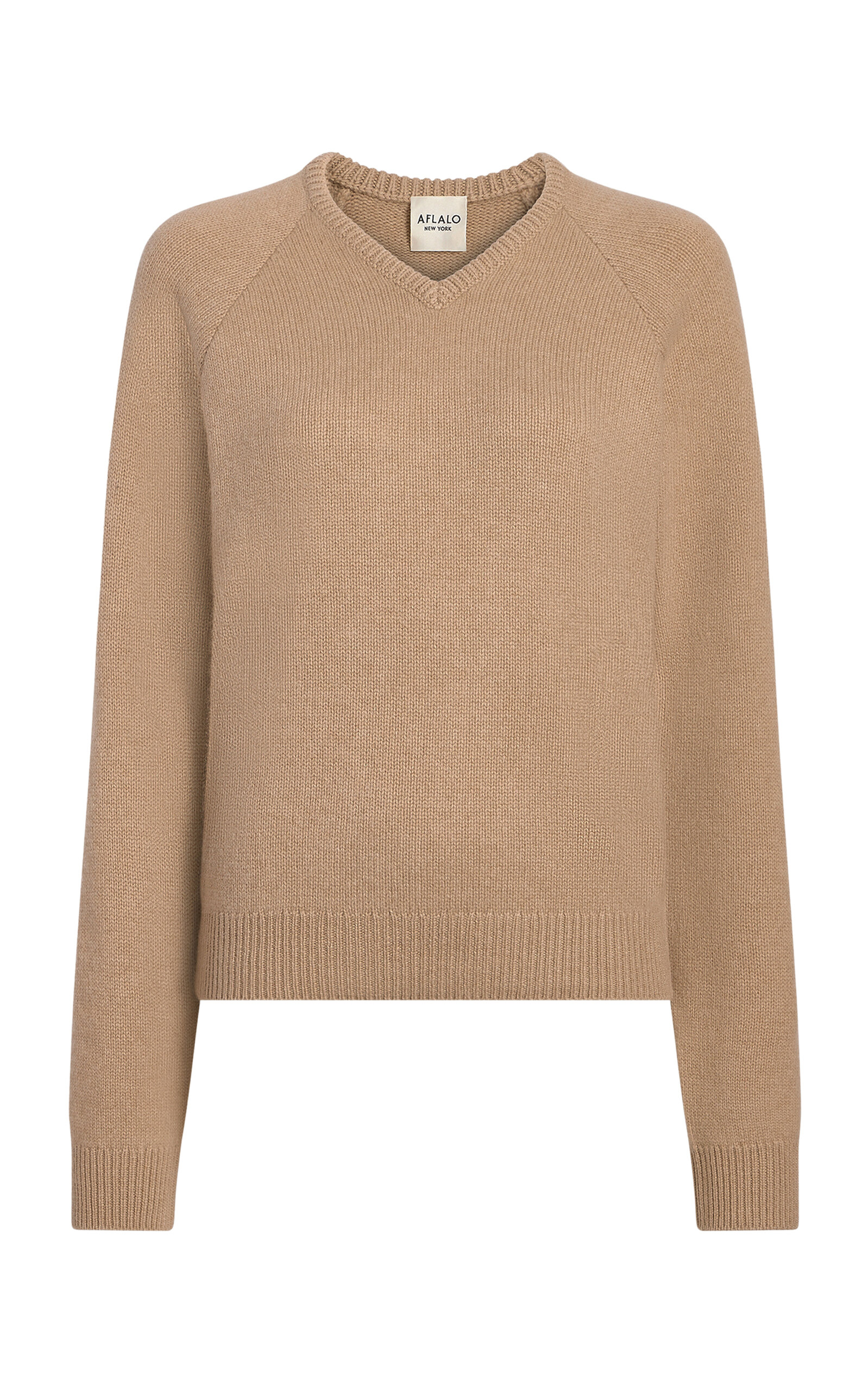 Aflalo Elara Cashmere Sweater In Brown