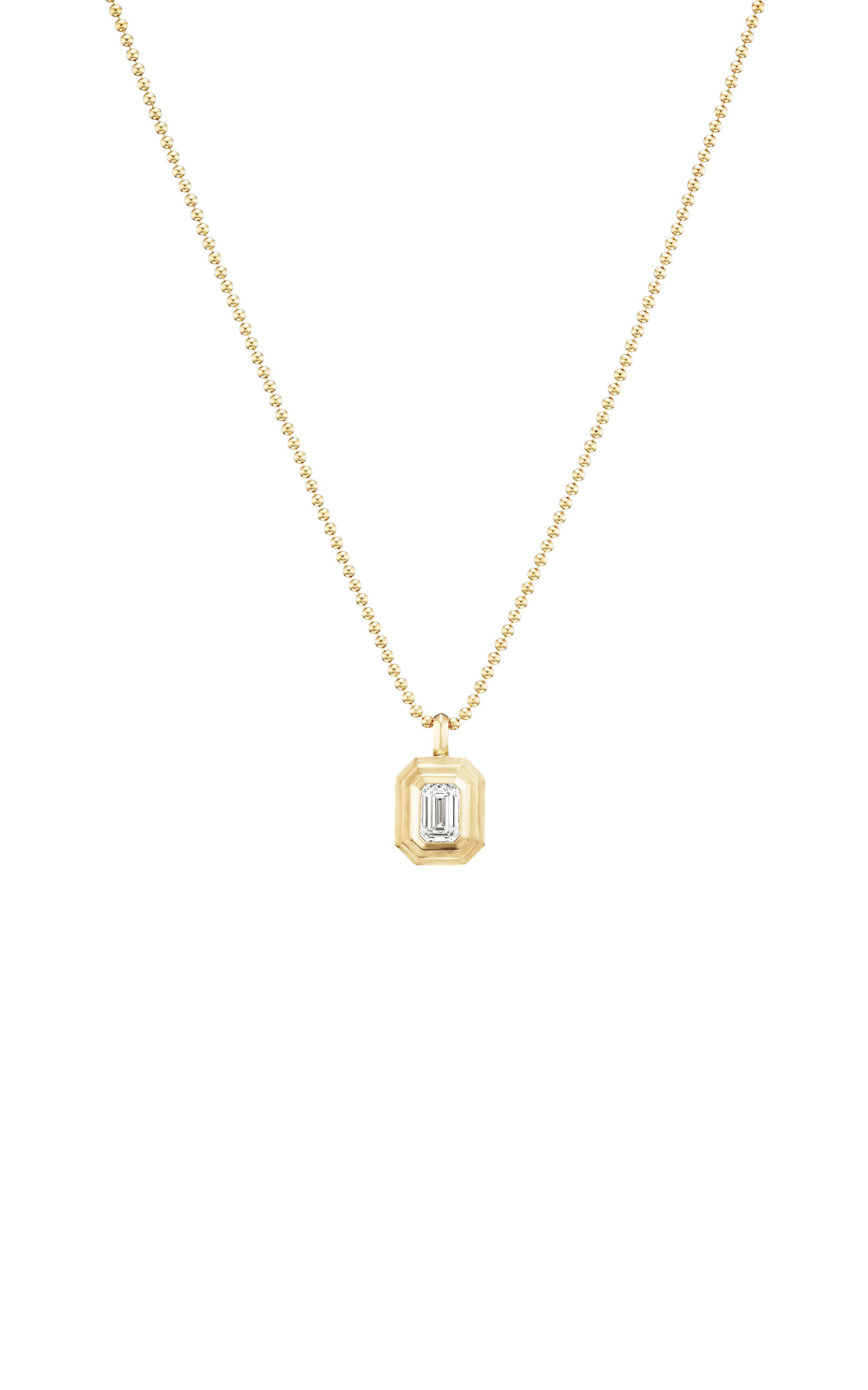 Fiametta 14k Yellow Gold Diamond Necklace In Gold