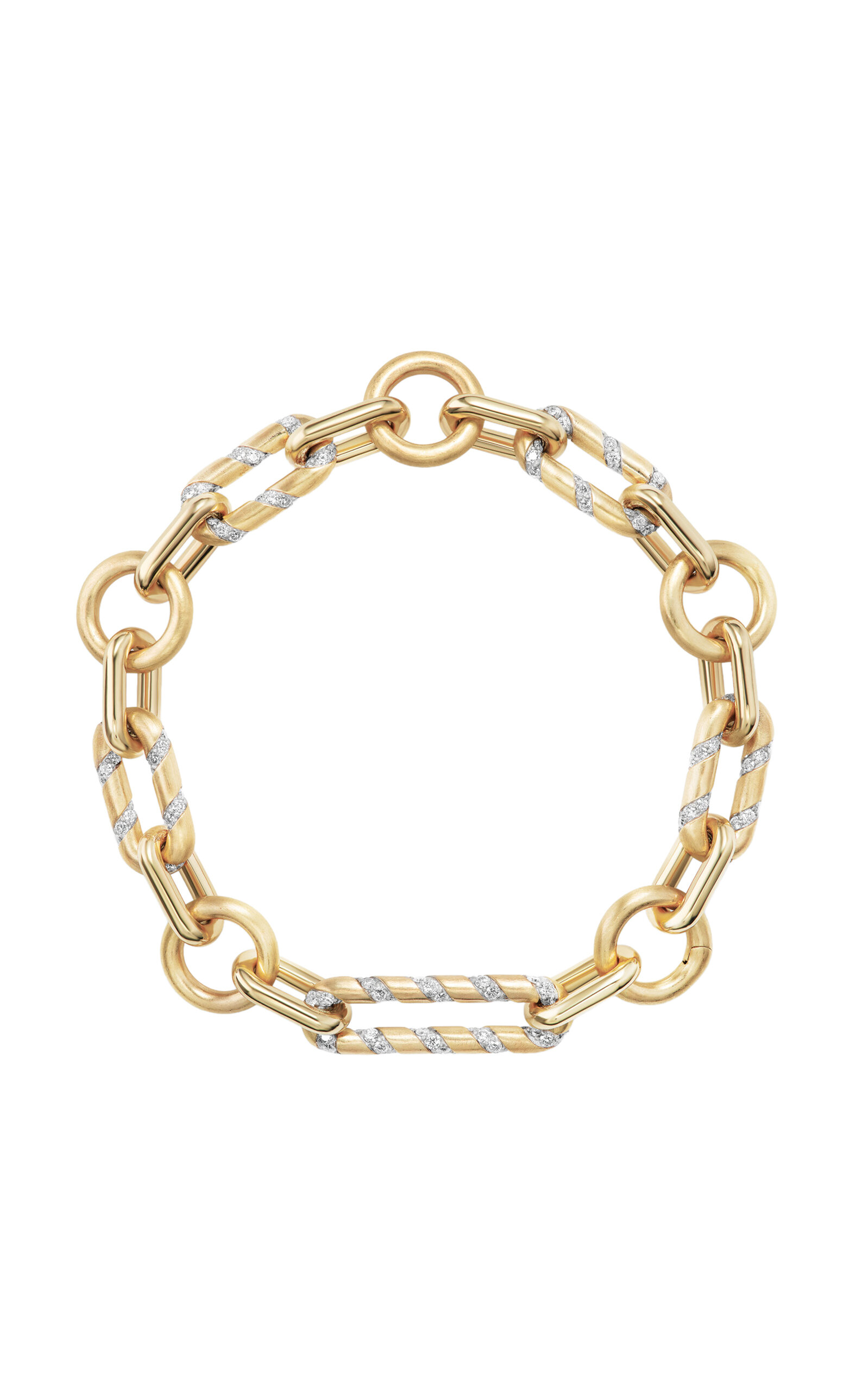 Fiametta 14k Yellow Gold Diamond Bracelet