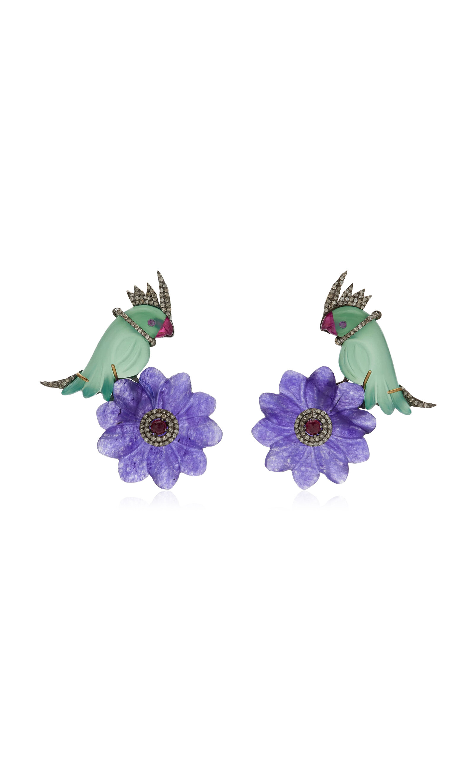 Amrapali Amrapali Earrings - purple