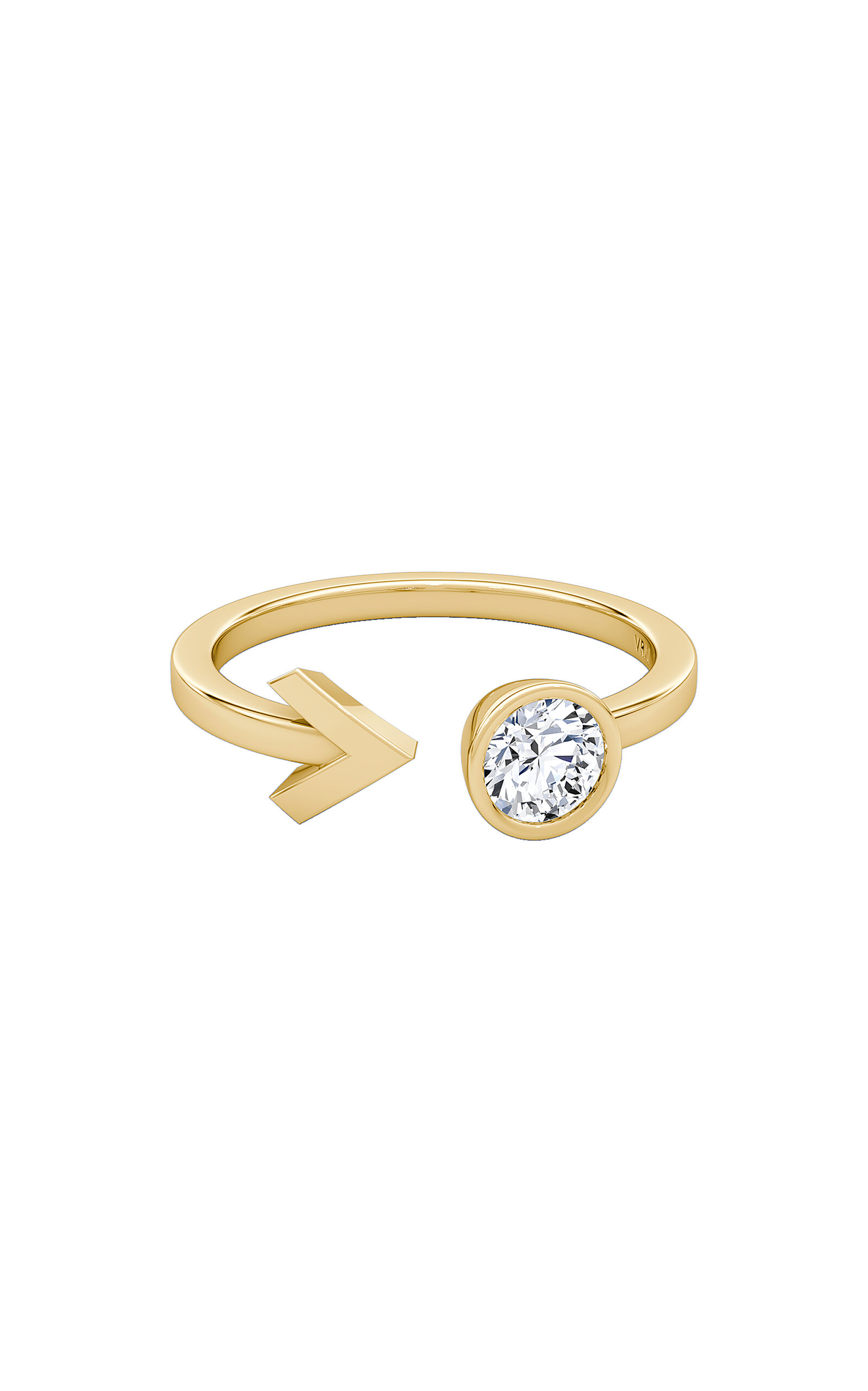 Vrai 14k Yellow Gold Lab-grown Diamond Ring