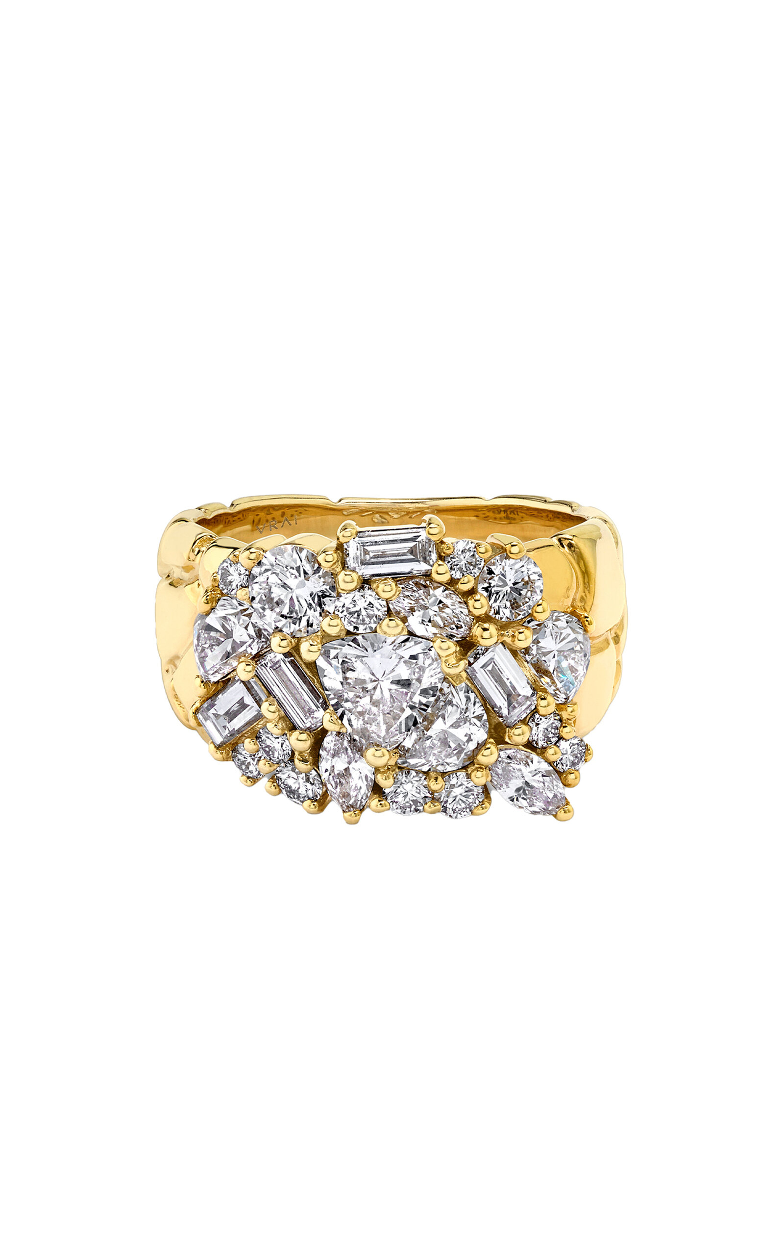 Vrai 14k Yellow Gold Lab-grown Diamond Ring