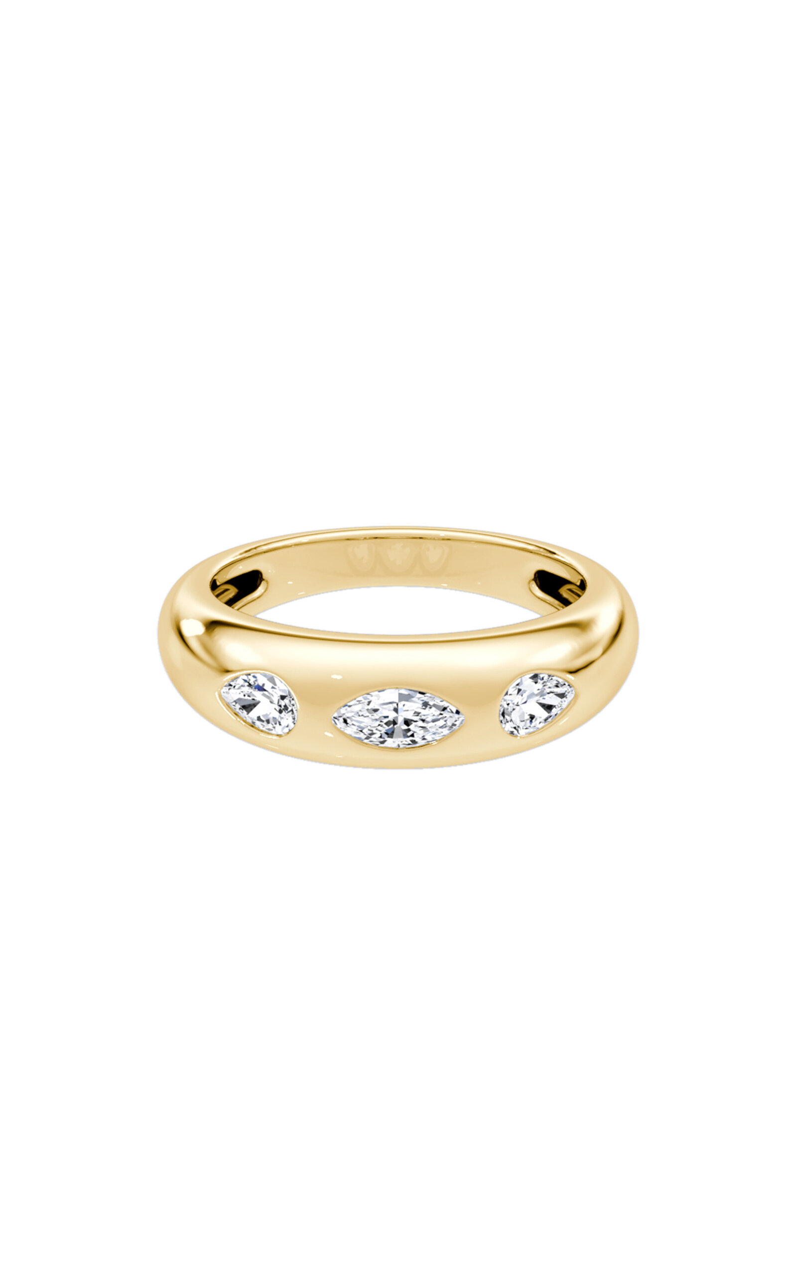 Vrai Petra & Meehan 14k Yellow Gold Lab-grown Diamond Ring