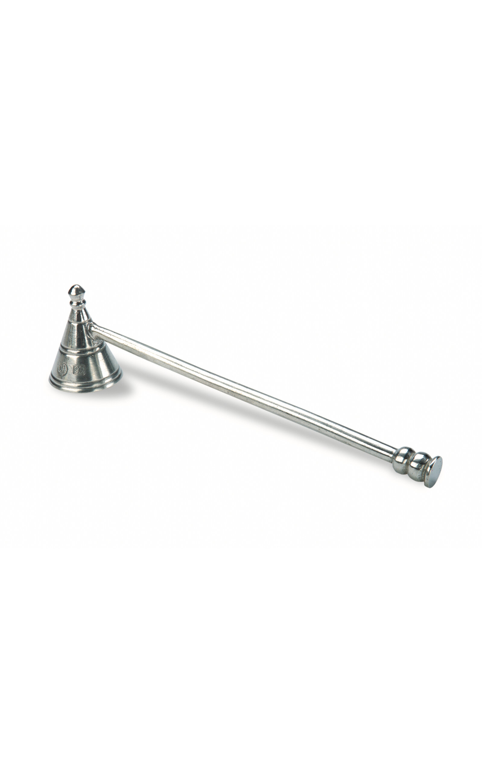 Match Candle Snuffer; Straight In Silver
